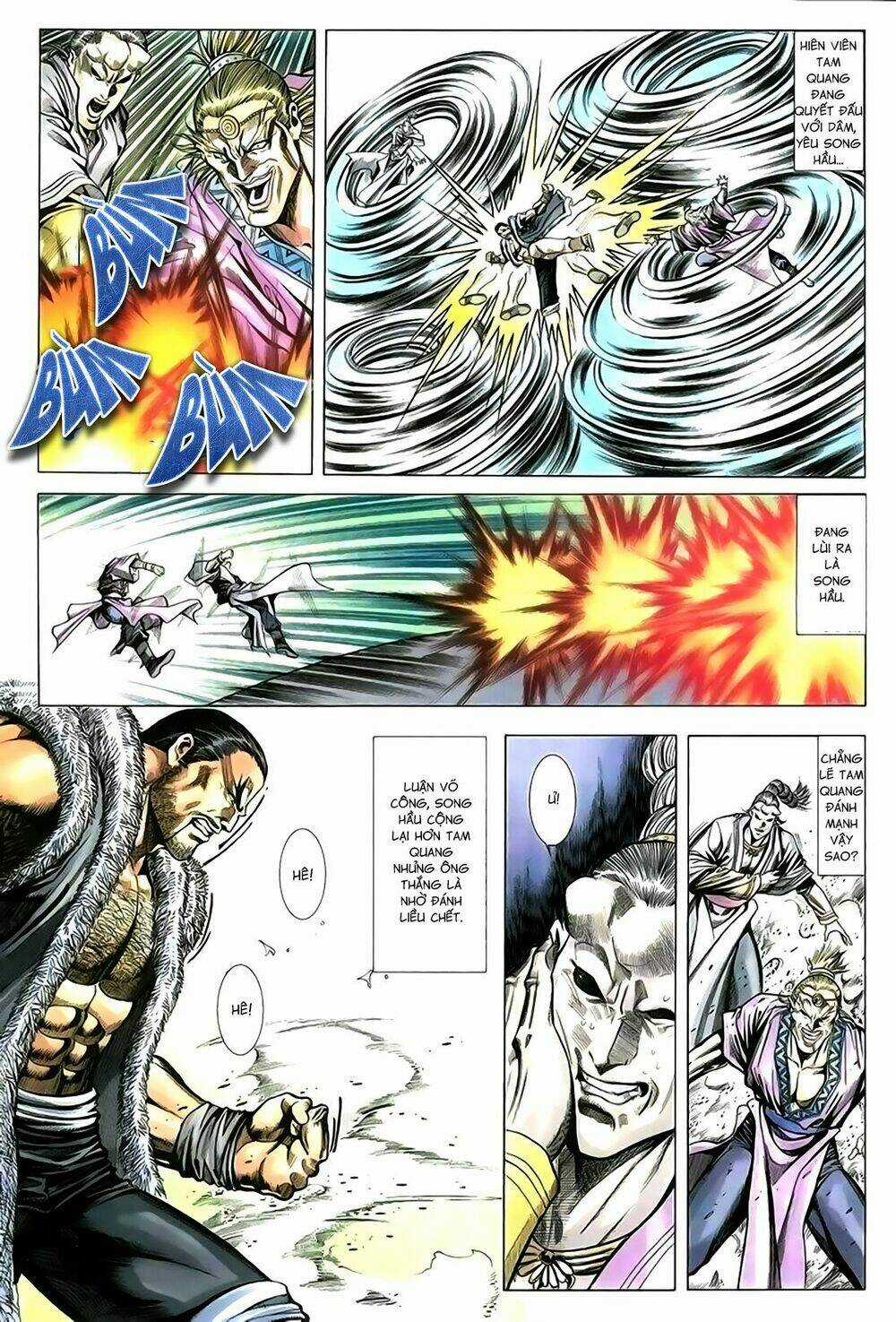 Song Hùng Kỳ Hiệp Chapter 207 trang 10