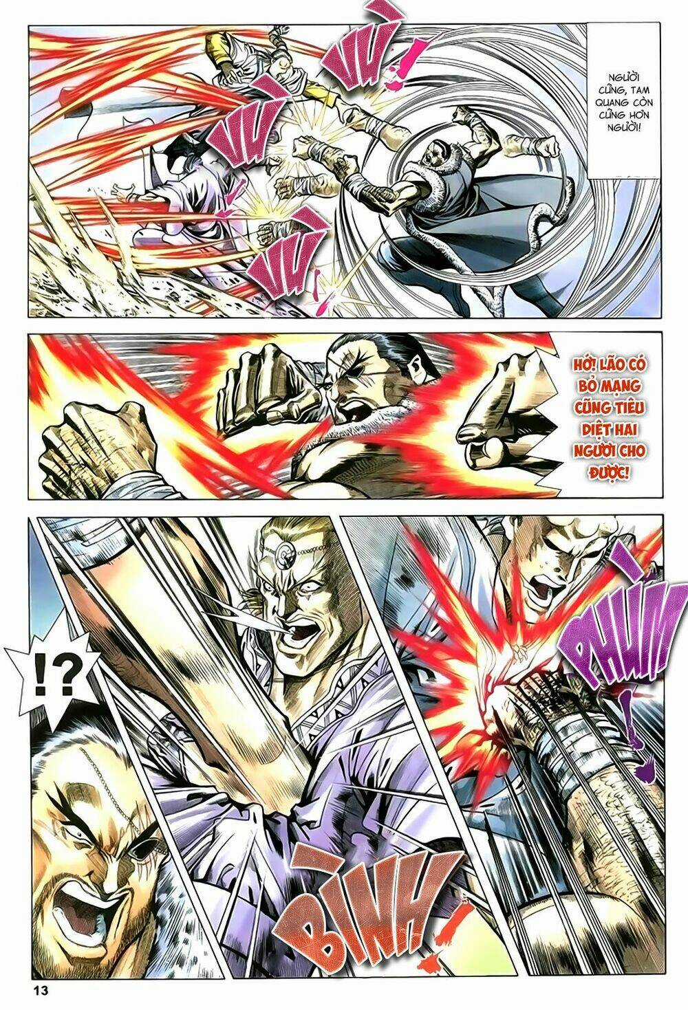 Song Hùng Kỳ Hiệp Chapter 207 trang 12