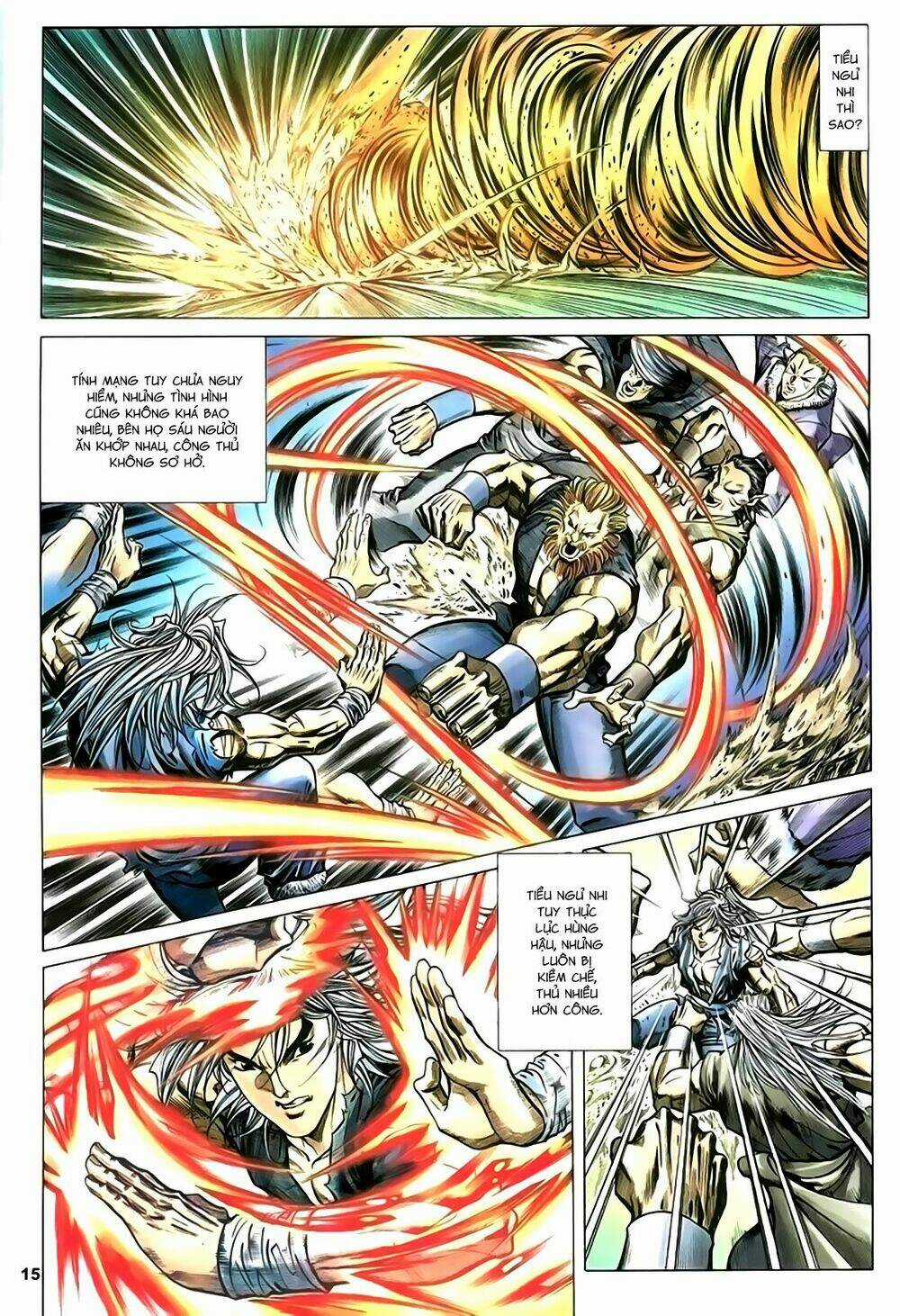 Song Hùng Kỳ Hiệp Chapter 207 trang 14