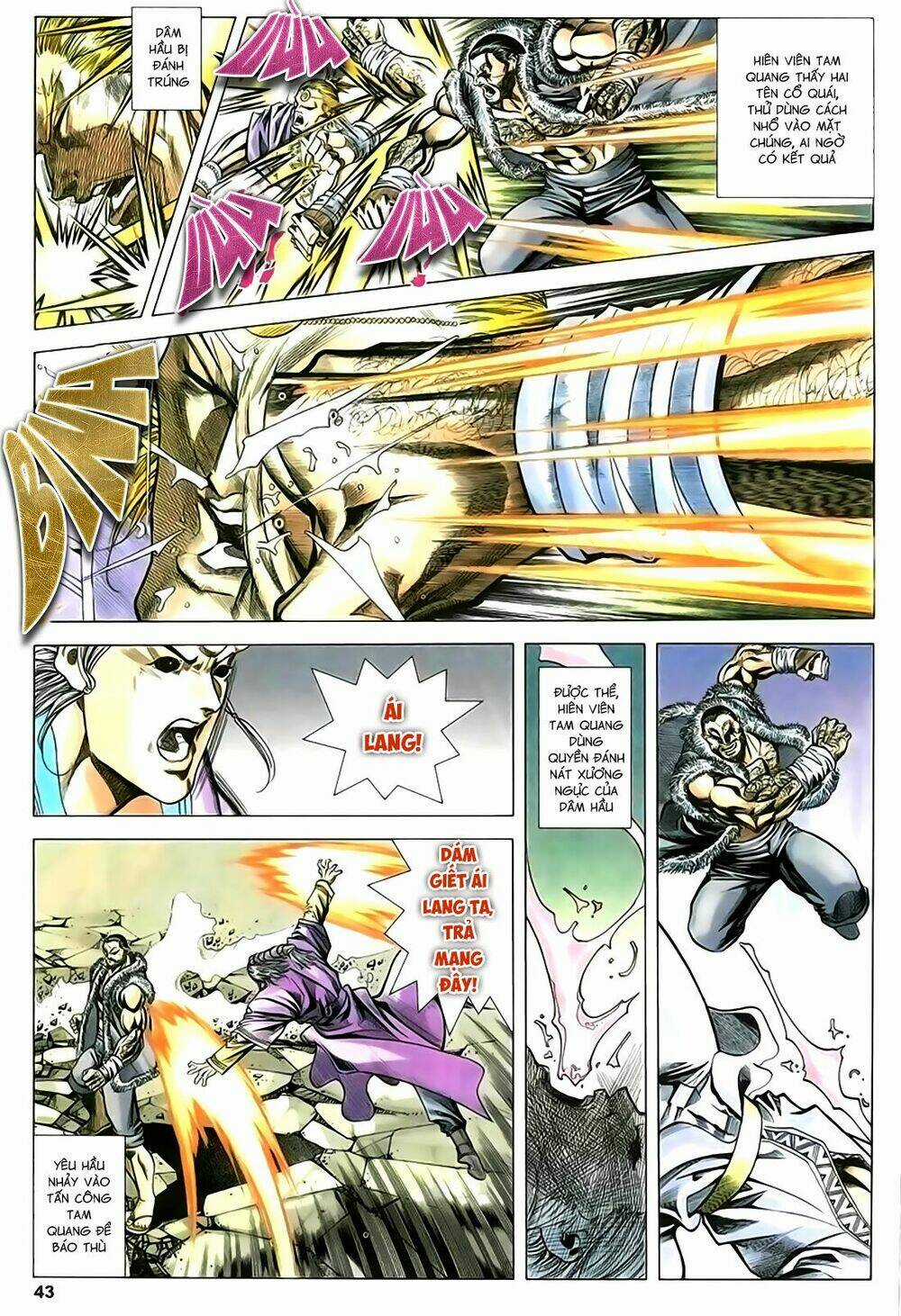 Song Hùng Kỳ Hiệp Chapter 208 trang 11