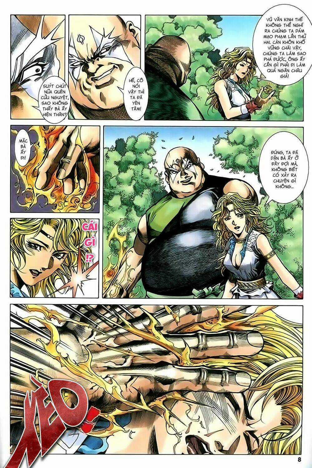 Song Hùng Kỳ Hiệp Chapter 209 trang 8