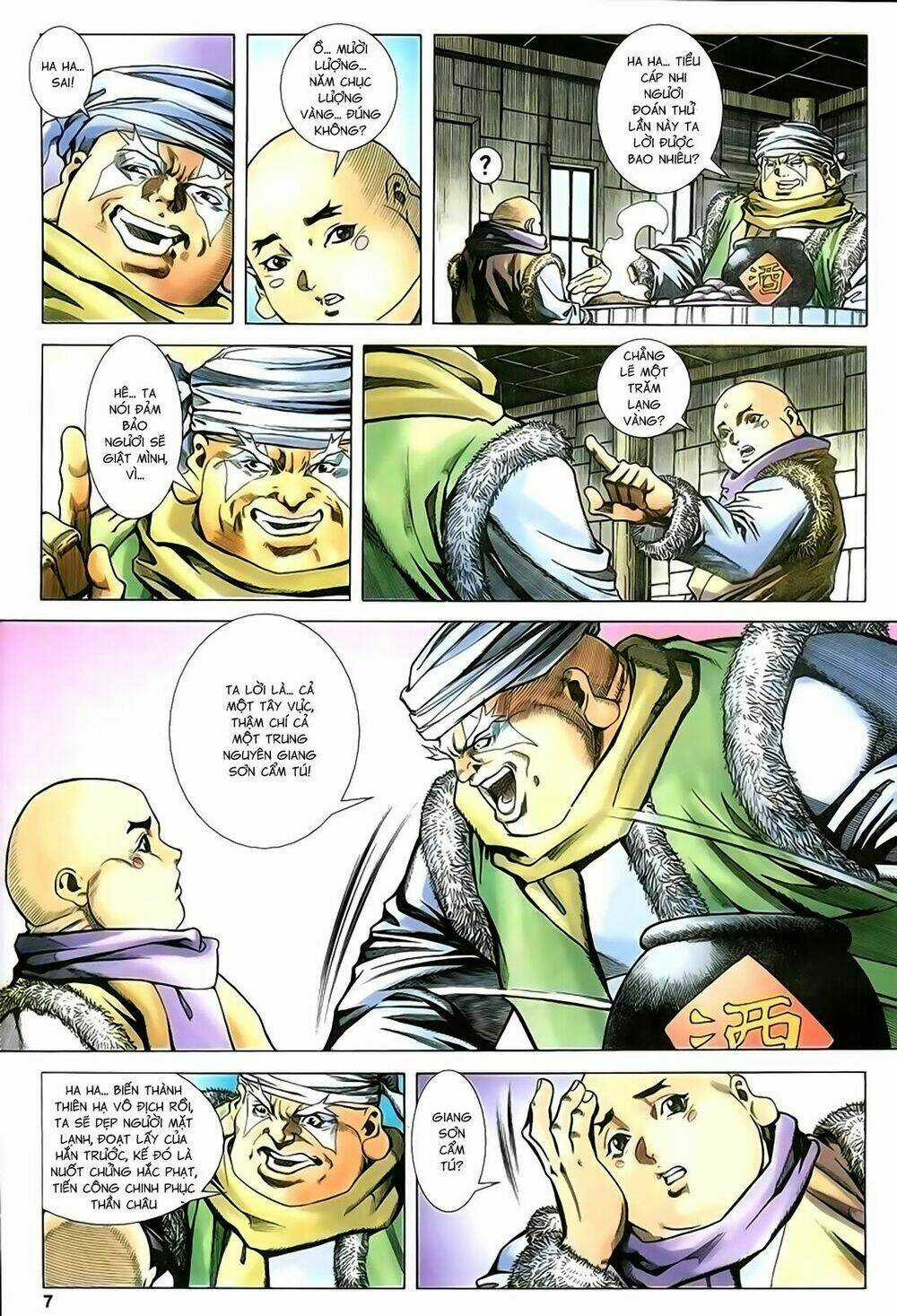 Song Hùng Kỳ Hiệp Chapter 210 trang 7