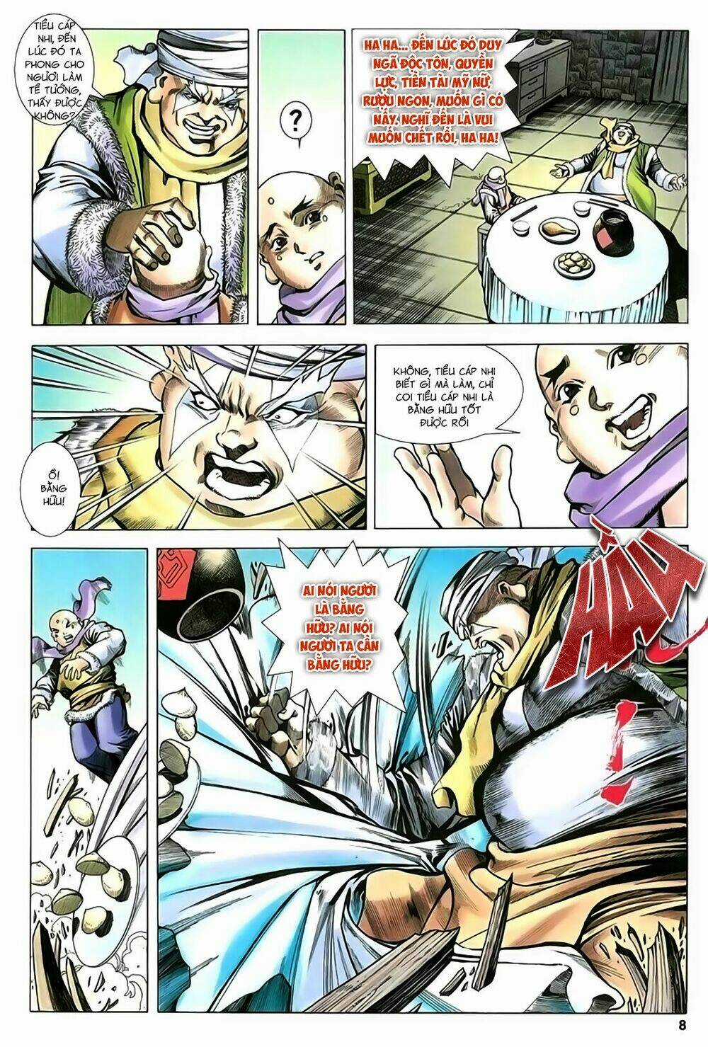 Song Hùng Kỳ Hiệp Chapter 210 trang 8