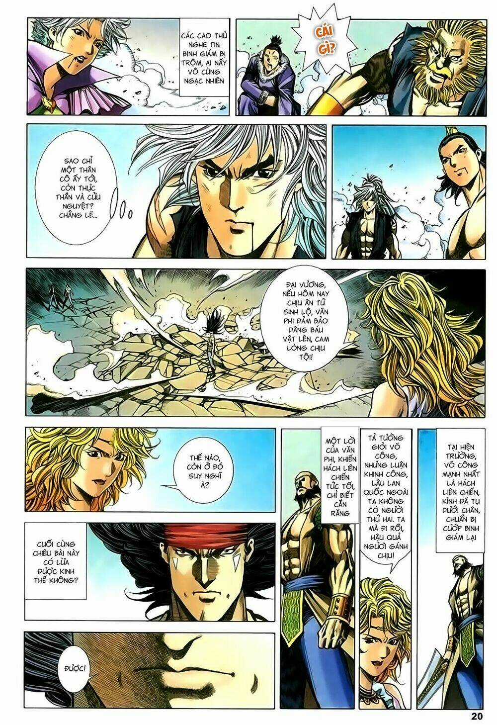 Song Hùng Kỳ Hiệp Chapter 211 trang 19