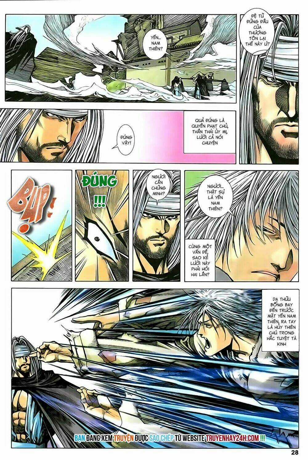 Song Hùng Kỳ Hiệp Chapter 211 trang 28