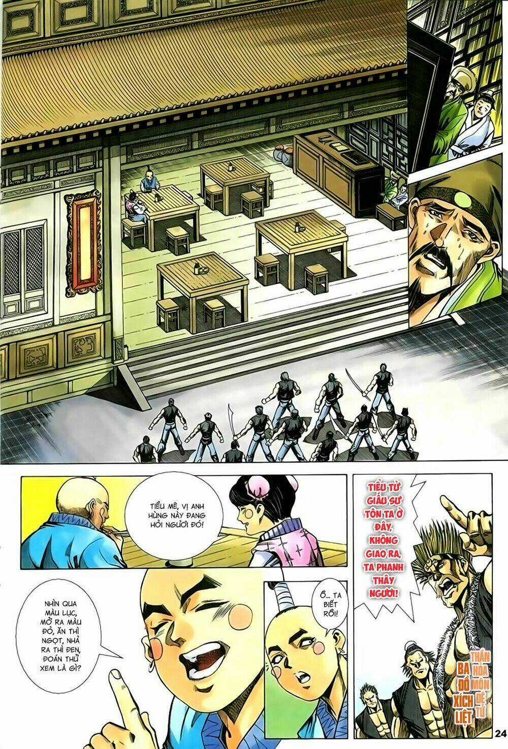 Song Hùng Kỳ Hiệp Chapter 214 trang 22