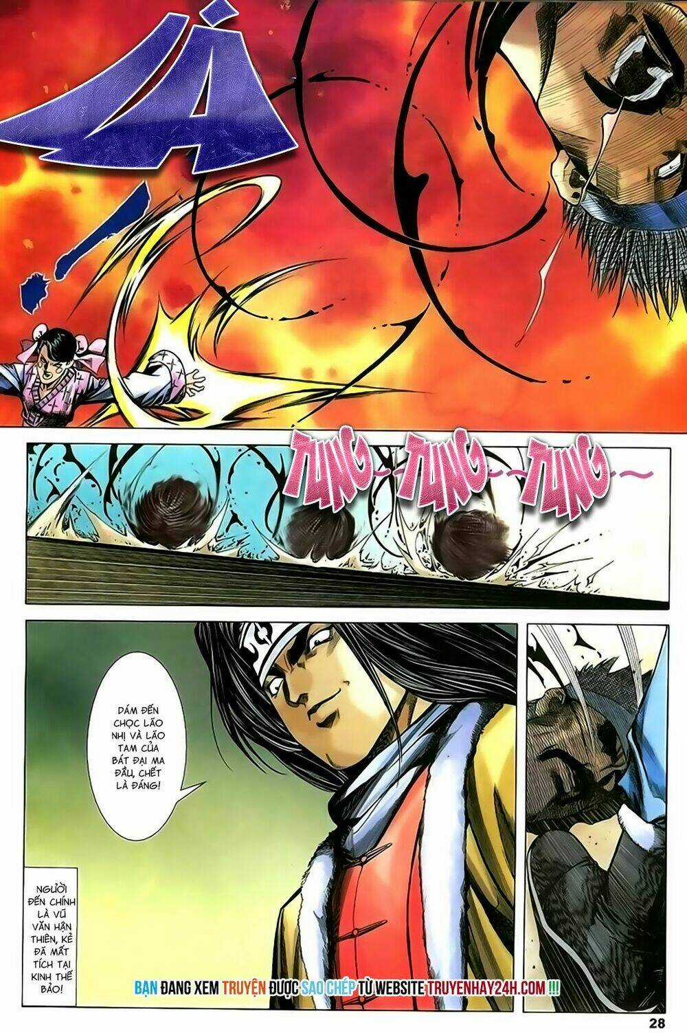 Song Hùng Kỳ Hiệp Chapter 214 trang 27