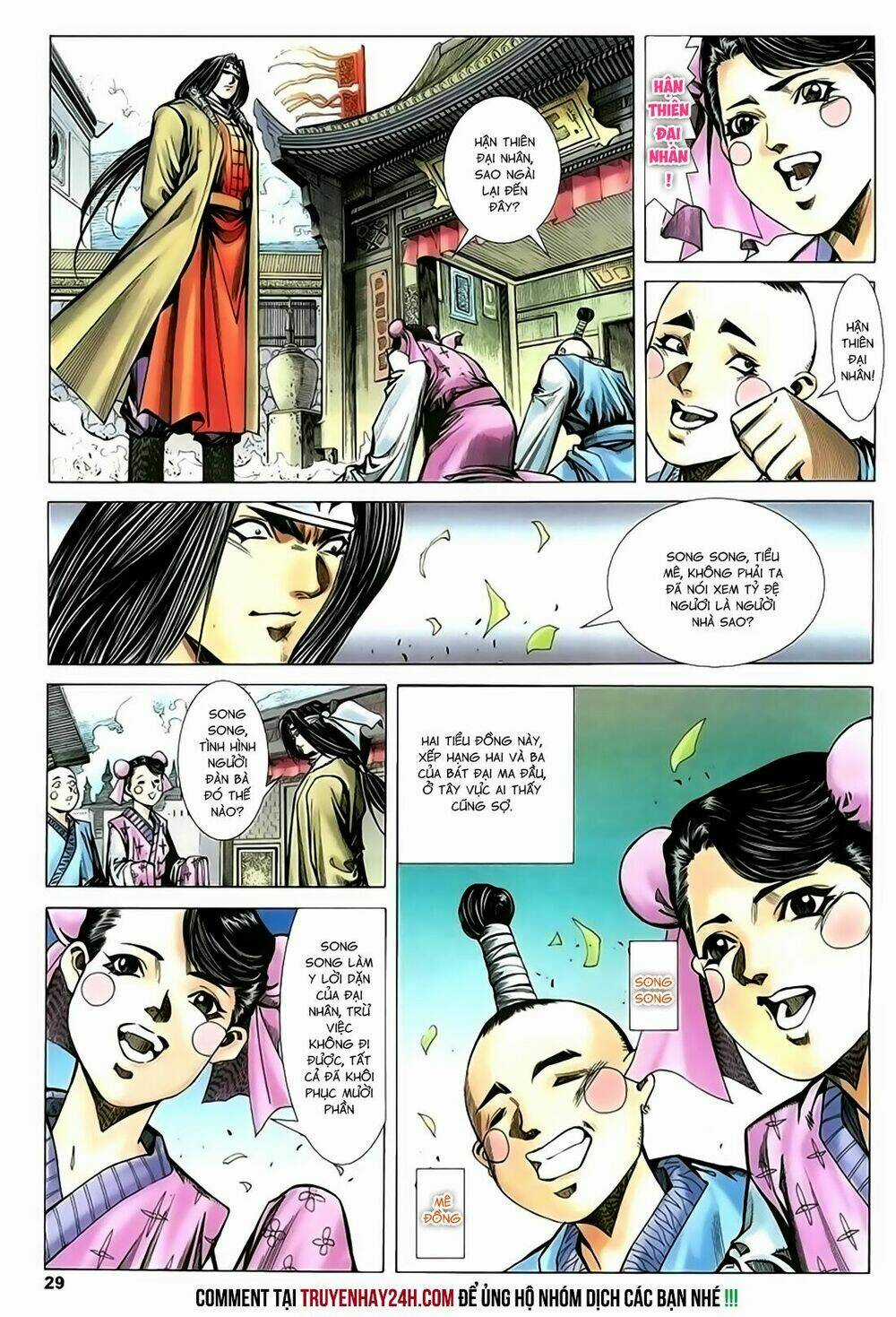 Song Hùng Kỳ Hiệp Chapter 214 trang 28