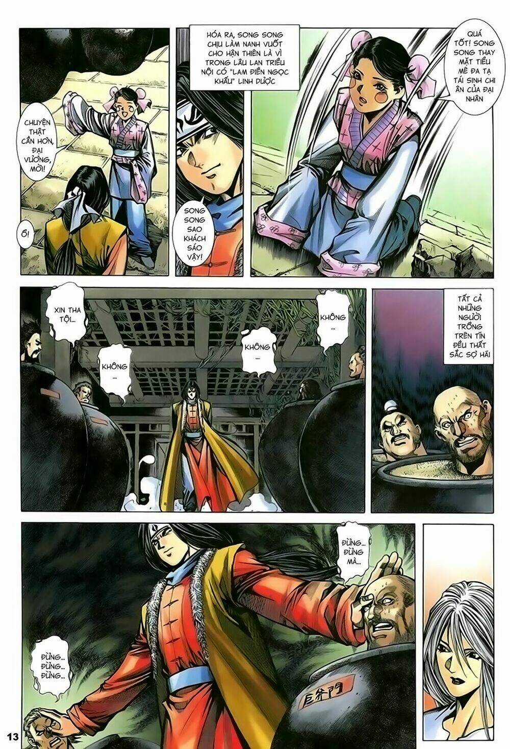 Song Hùng Kỳ Hiệp Chapter 215 trang 12