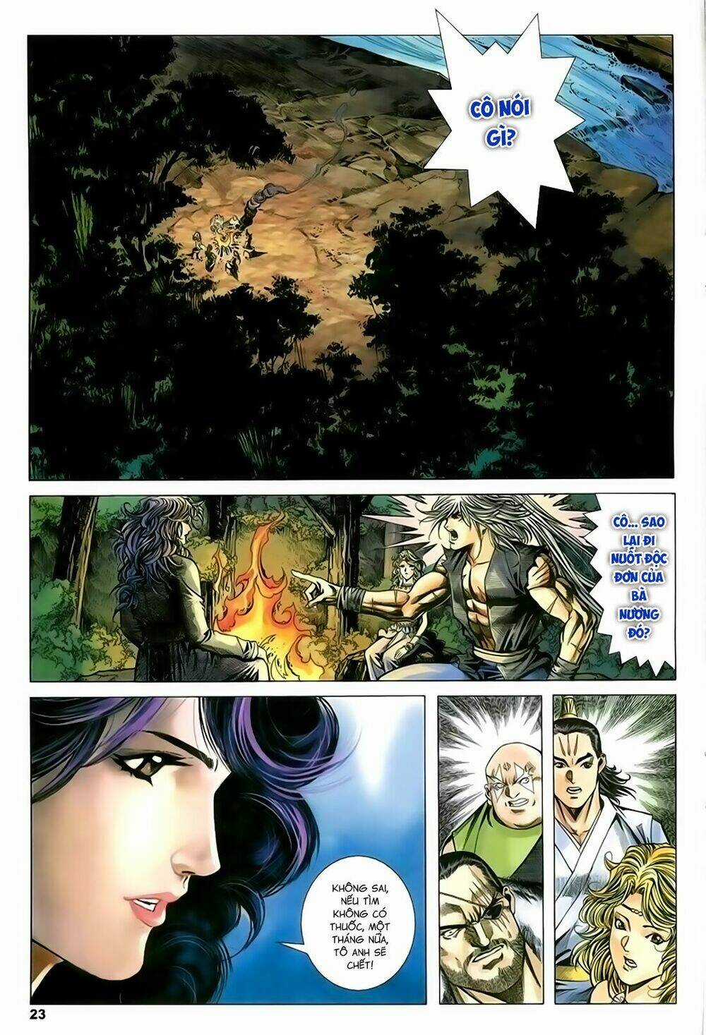 Song Hùng Kỳ Hiệp Chapter 215 trang 22