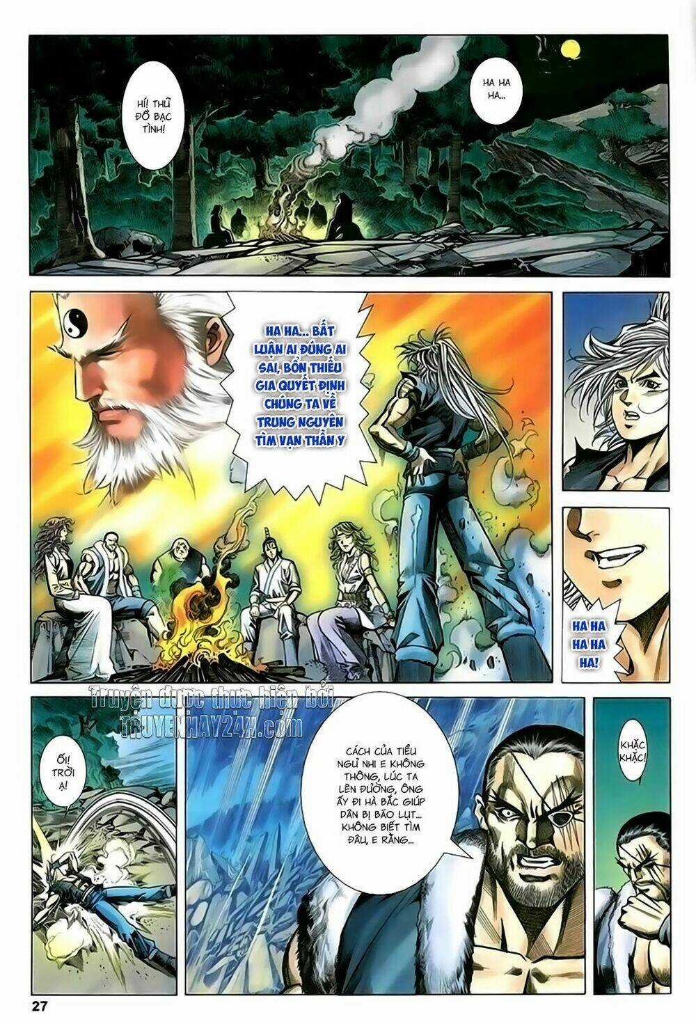 Song Hùng Kỳ Hiệp Chapter 215 trang 27