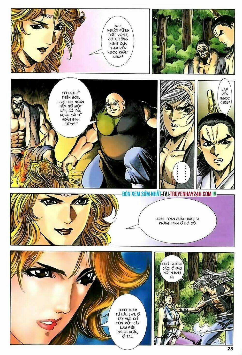 Song Hùng Kỳ Hiệp Chapter 215 trang 28