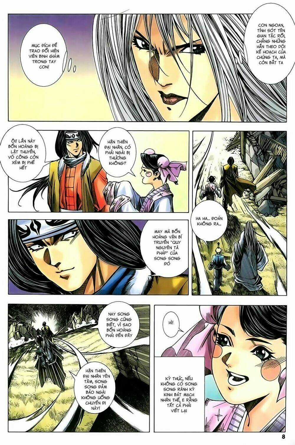 Song Hùng Kỳ Hiệp Chapter 215 trang 7