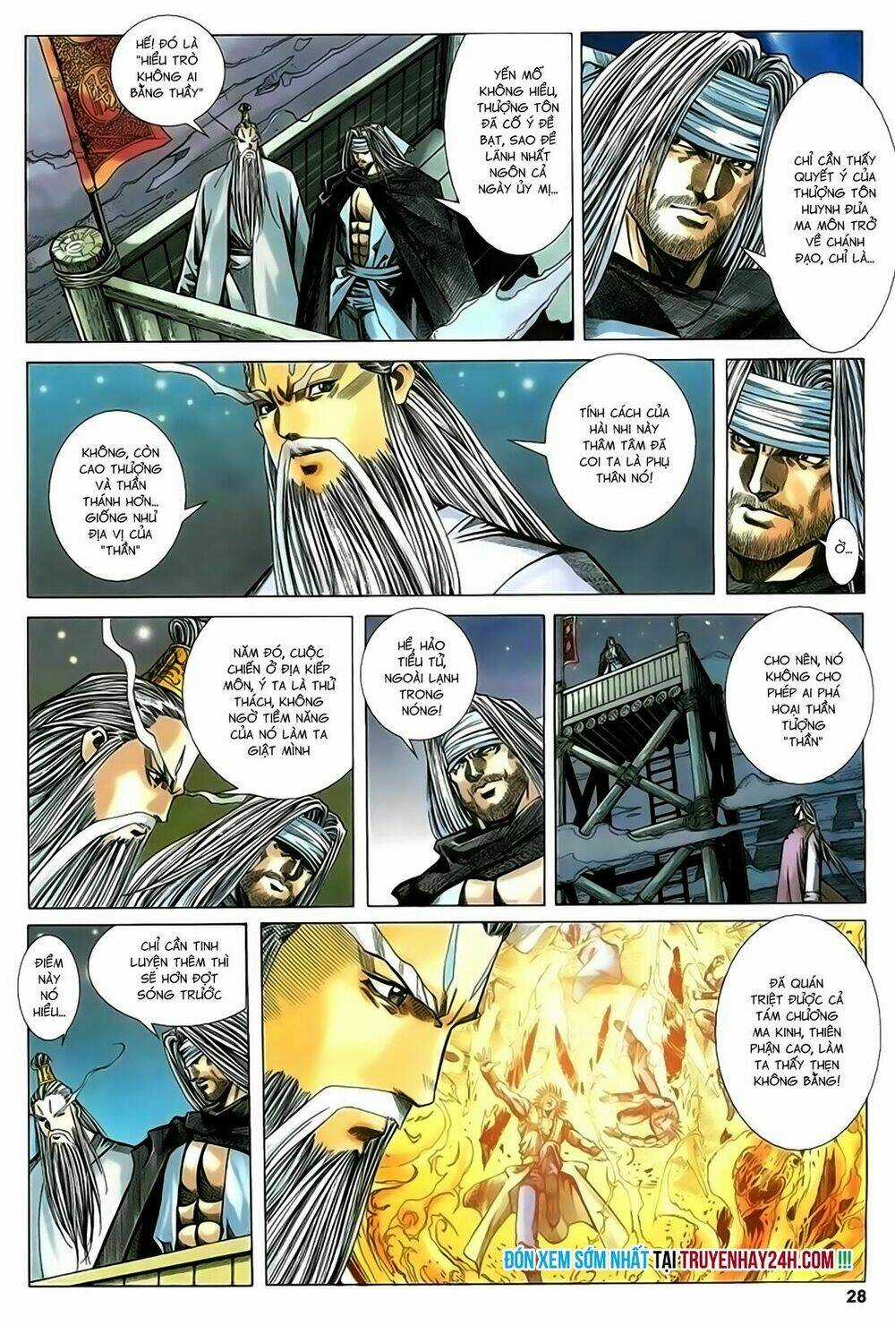Song Hùng Kỳ Hiệp Chapter 216 trang 28