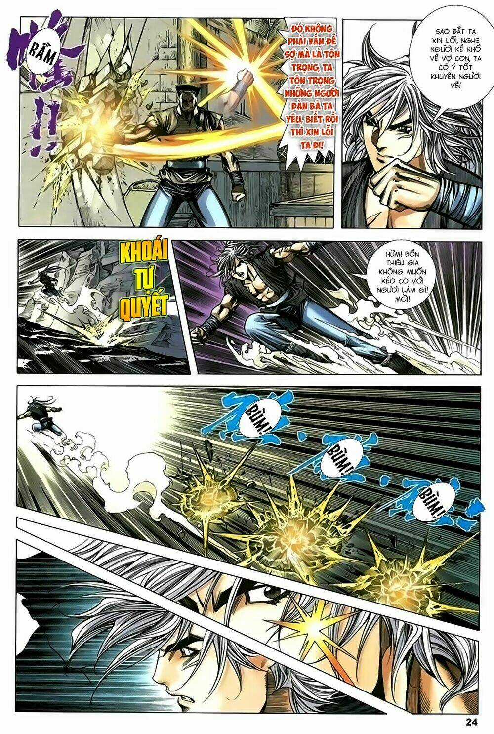 Song Hùng Kỳ Hiệp Chapter 217 trang 23