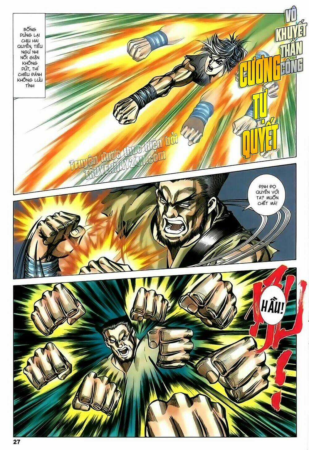 Song Hùng Kỳ Hiệp Chapter 217 trang 27