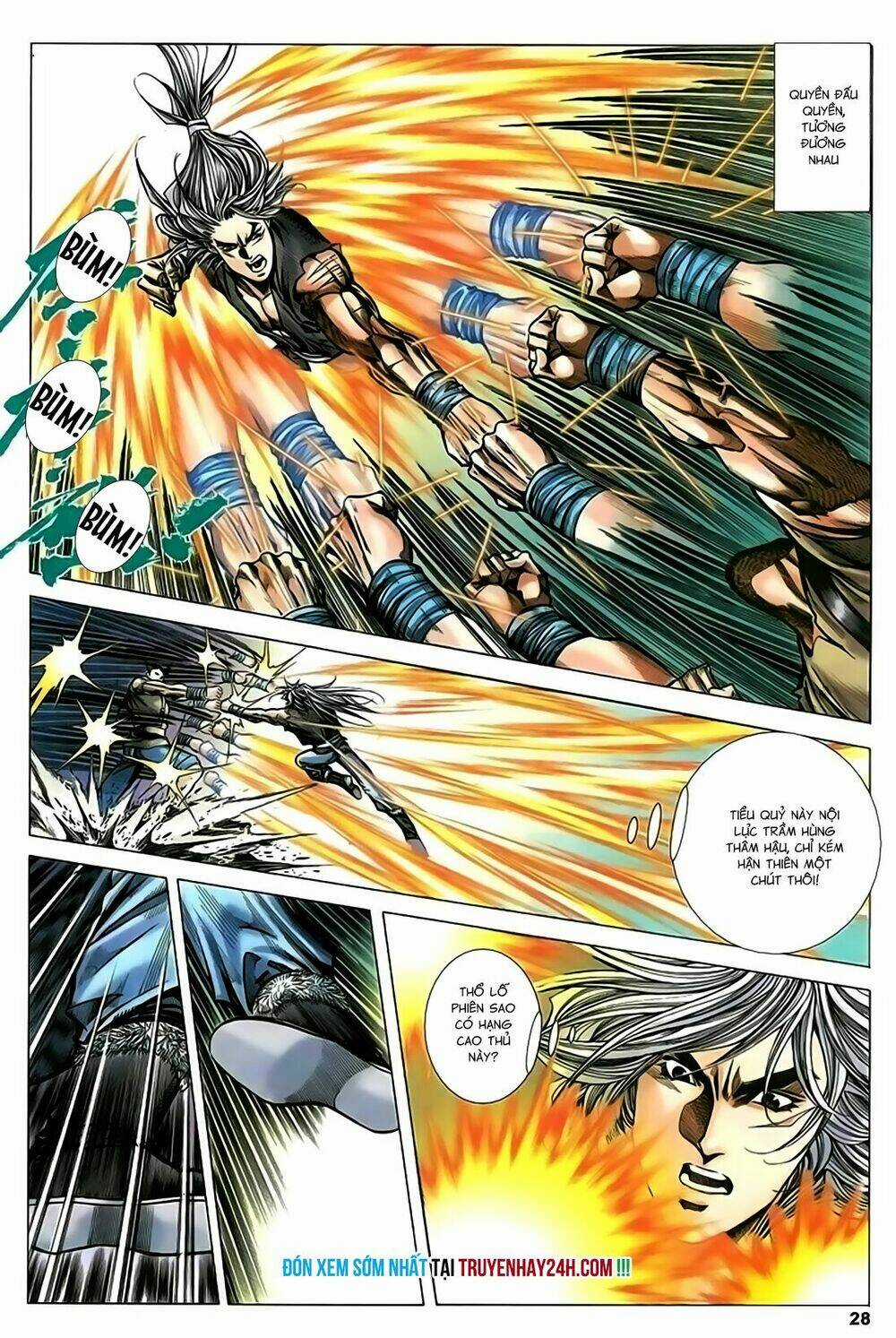 Song Hùng Kỳ Hiệp Chapter 217 trang 28