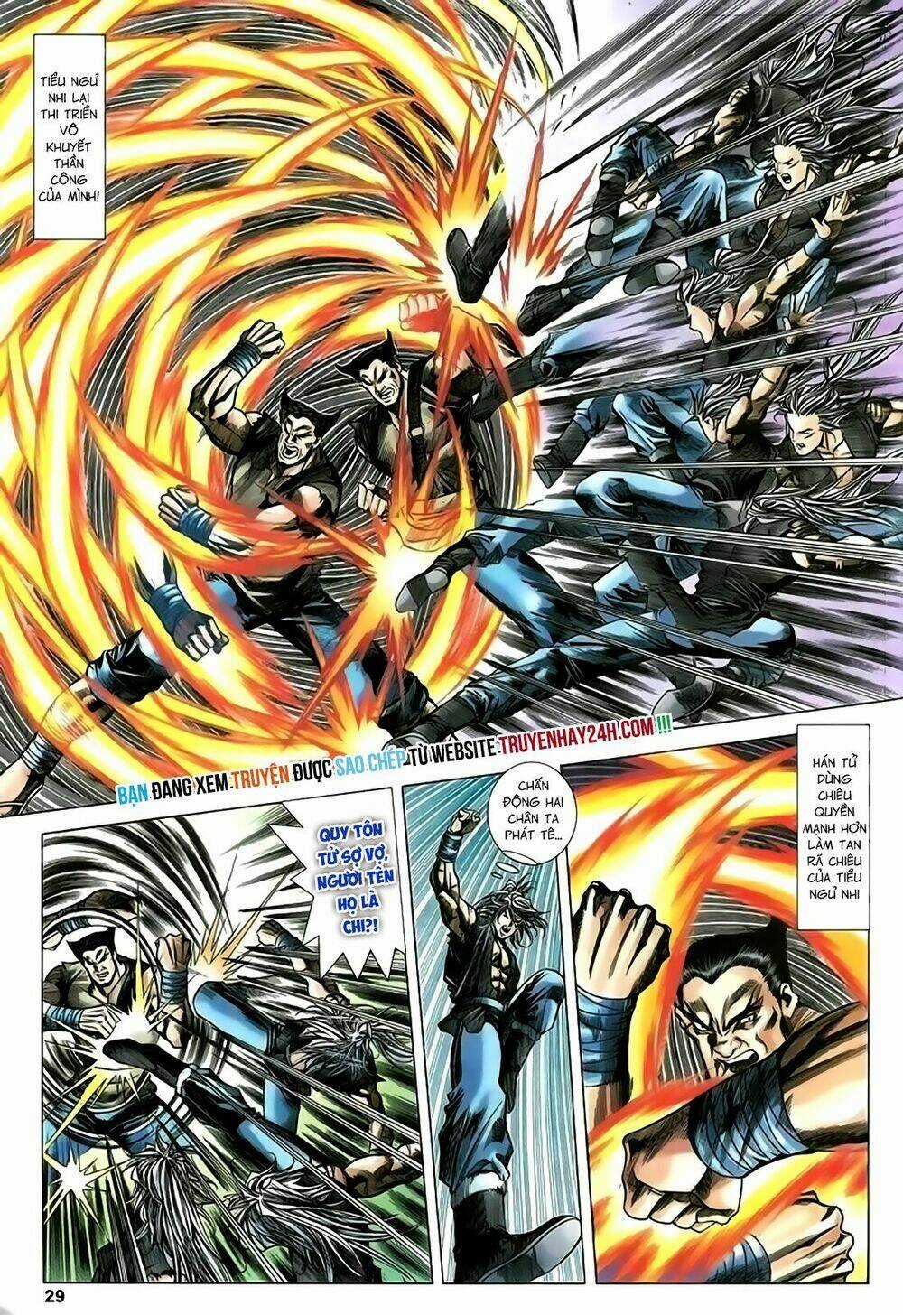 Song Hùng Kỳ Hiệp Chapter 217 trang 29