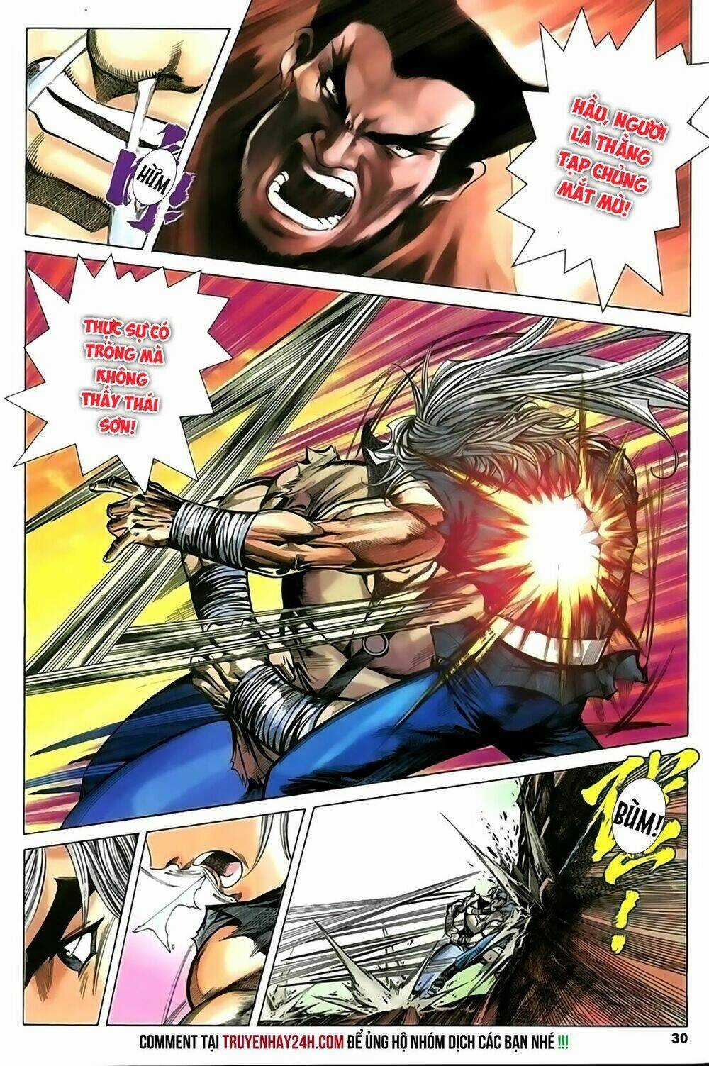 Song Hùng Kỳ Hiệp Chapter 217 trang 30