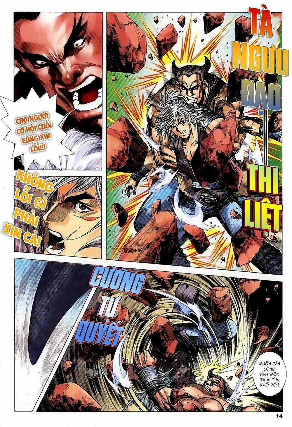 Song Hùng Kỳ Hiệp Chapter 218 trang 13