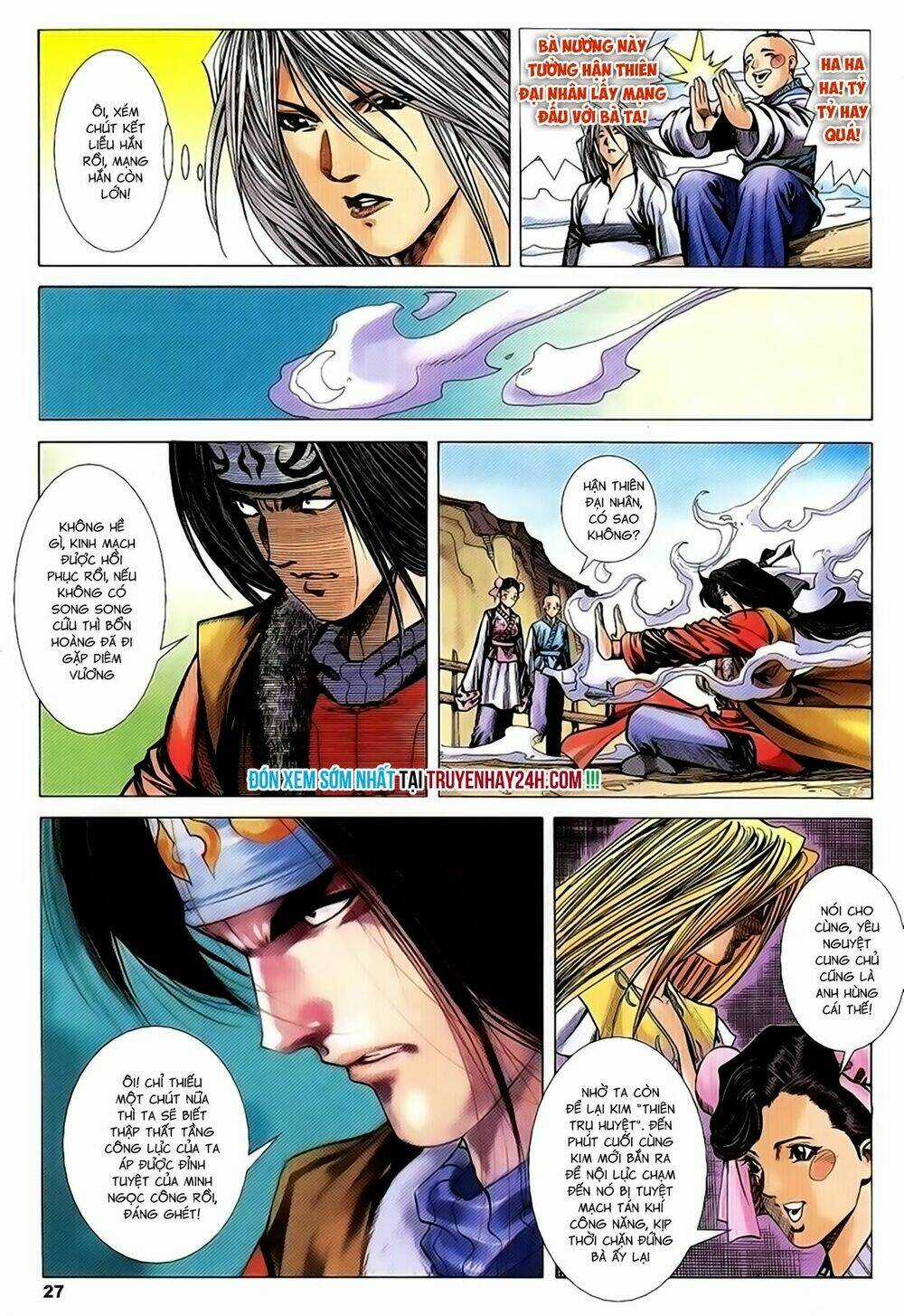 Song Hùng Kỳ Hiệp Chapter 218 trang 27
