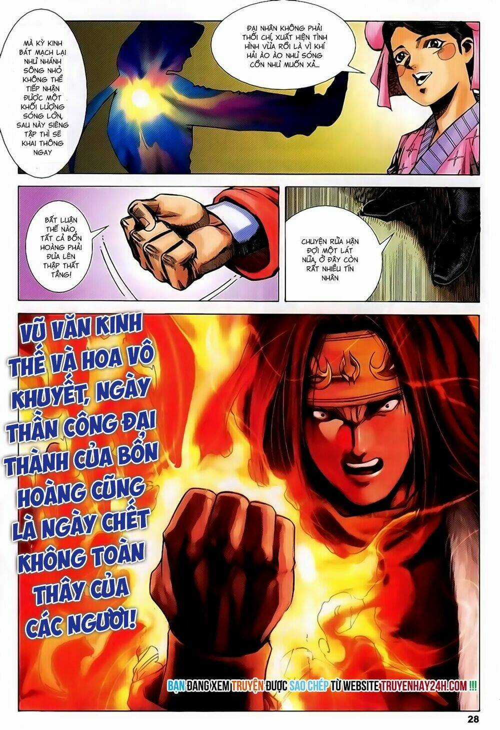 Song Hùng Kỳ Hiệp Chapter 218 trang 28