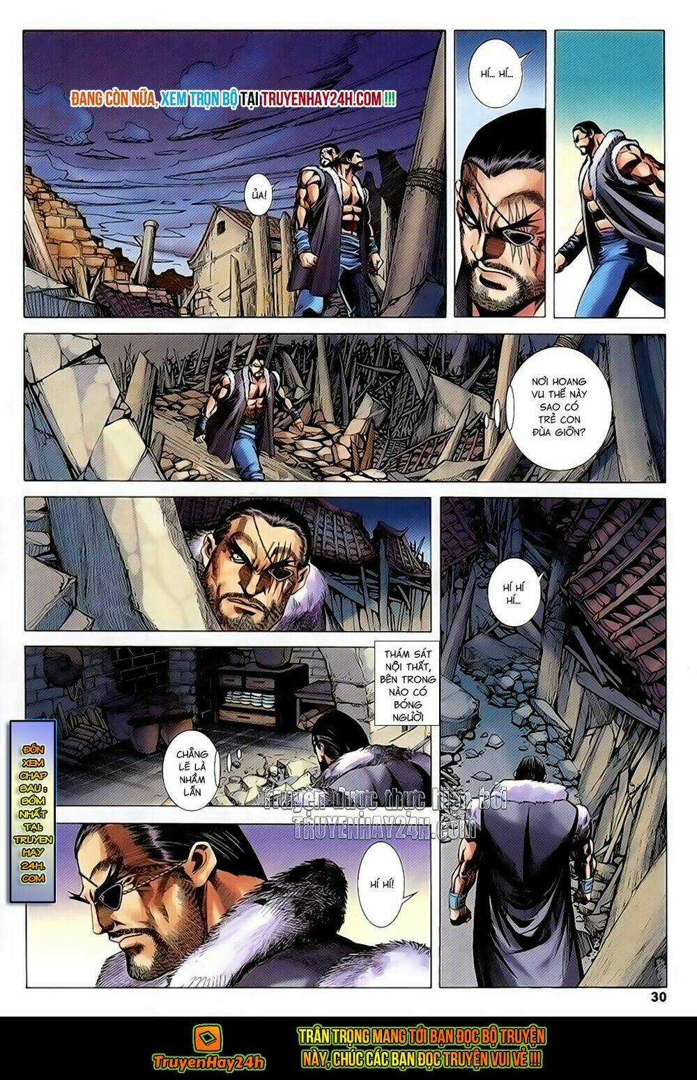 Song Hùng Kỳ Hiệp Chapter 218 trang 30