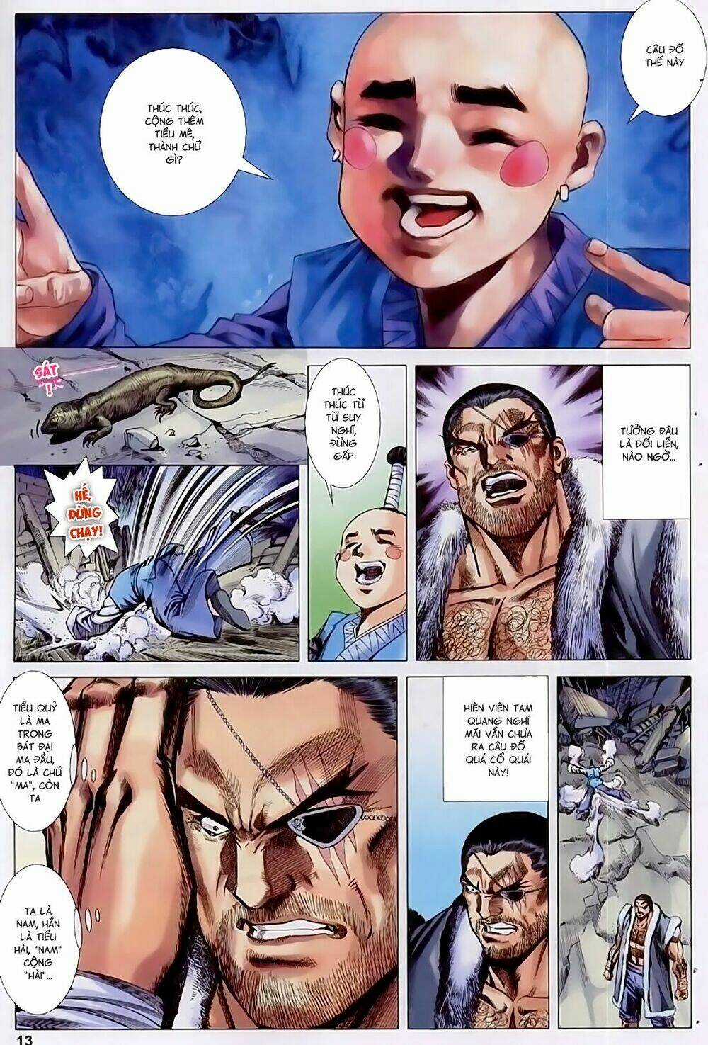 Song Hùng Kỳ Hiệp Chapter 219 trang 12