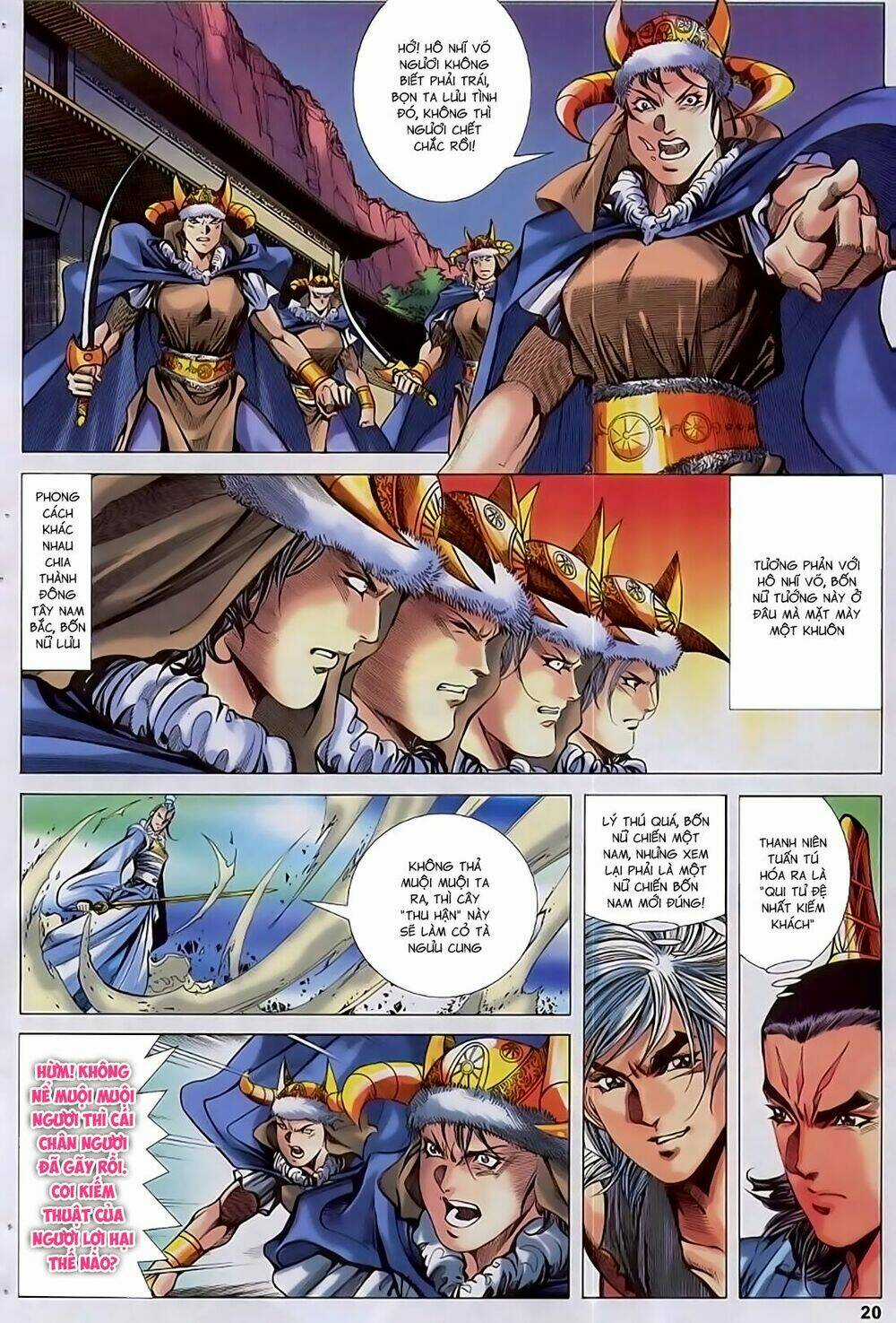 Song Hùng Kỳ Hiệp Chapter 219 trang 19