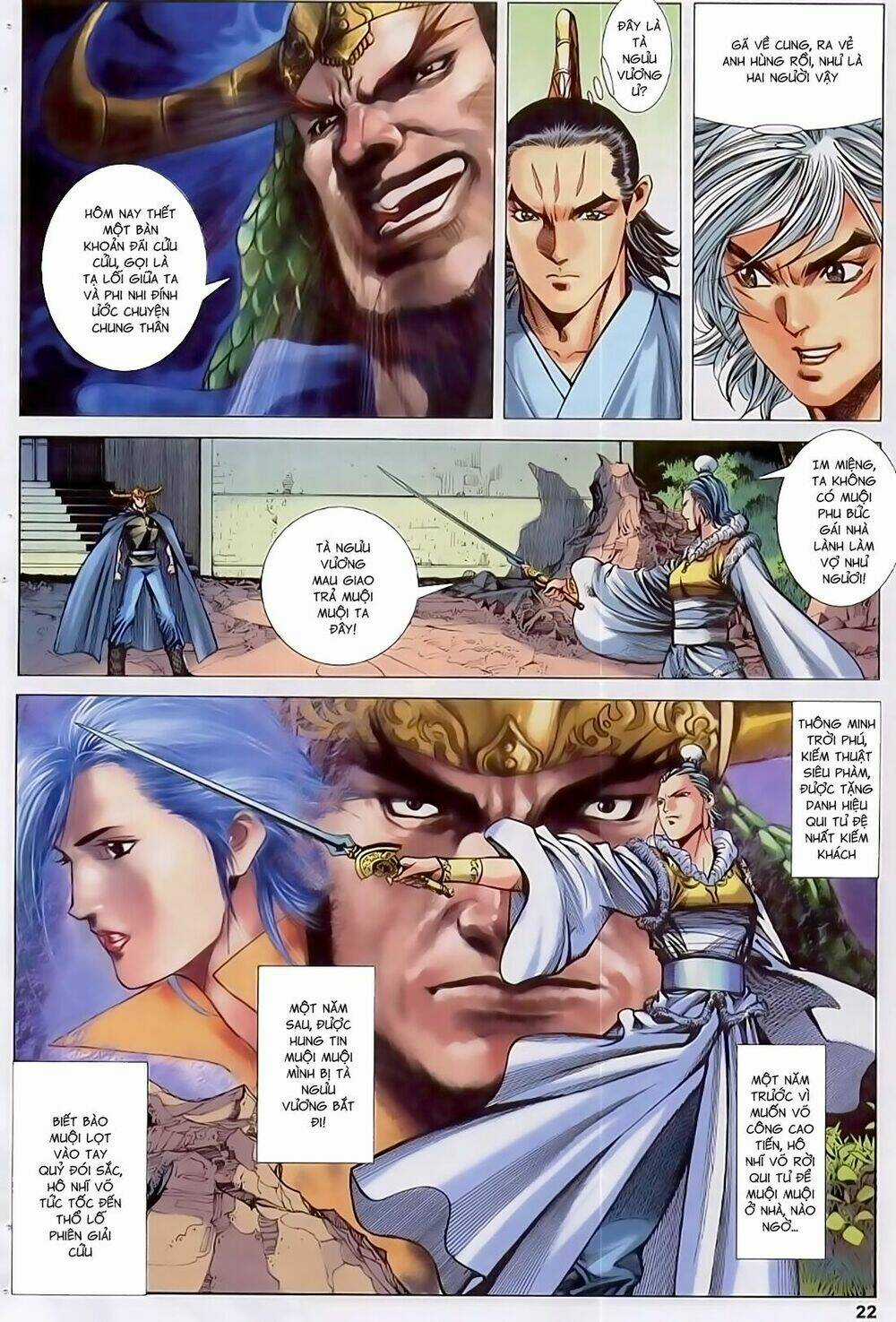 Song Hùng Kỳ Hiệp Chapter 219 trang 21