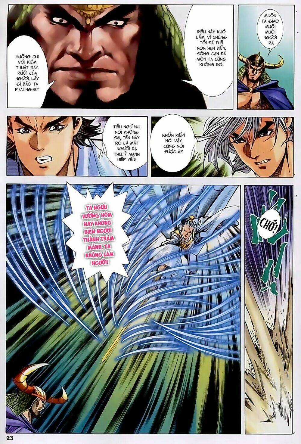 Song Hùng Kỳ Hiệp Chapter 219 trang 22