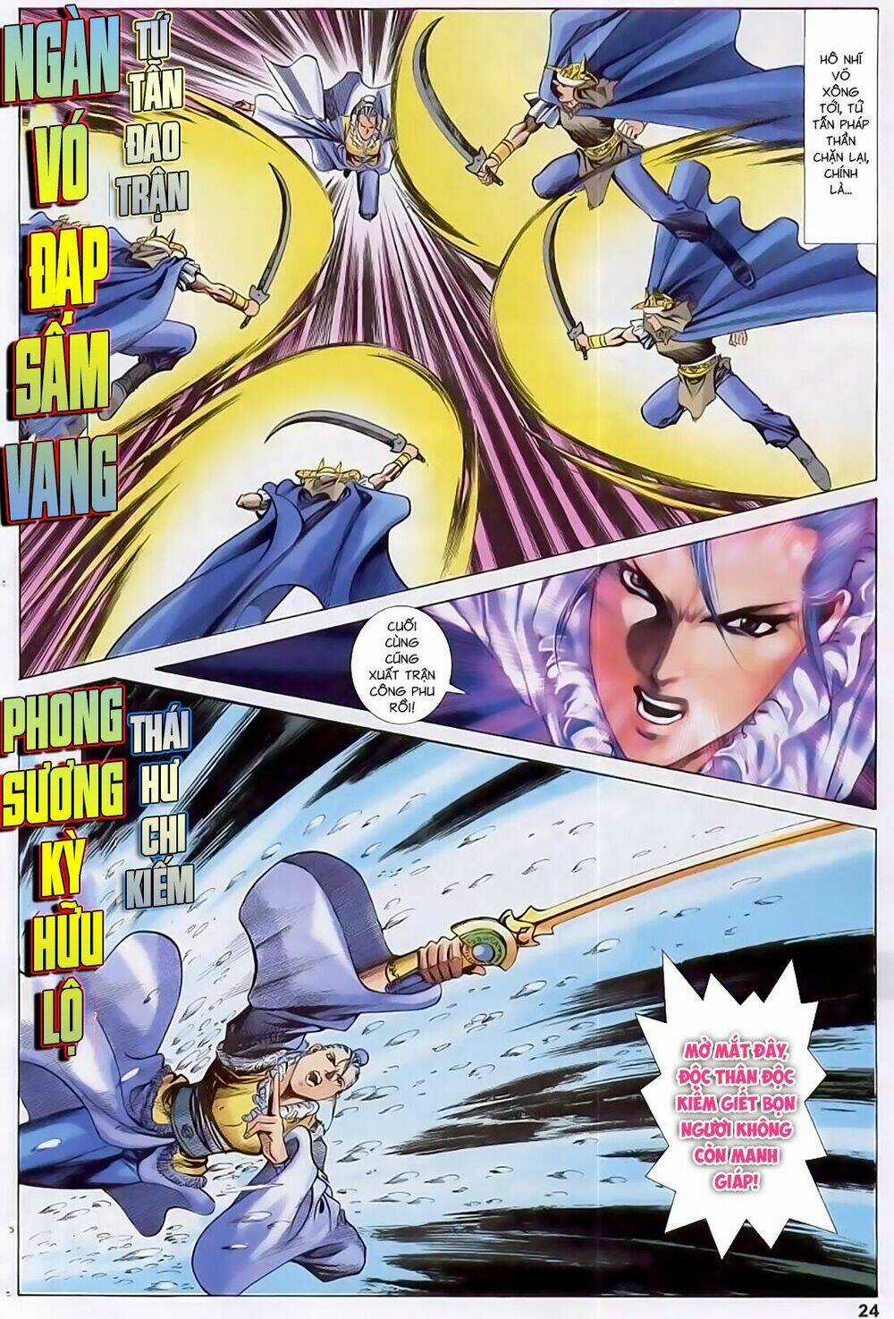 Song Hùng Kỳ Hiệp Chapter 219 trang 23