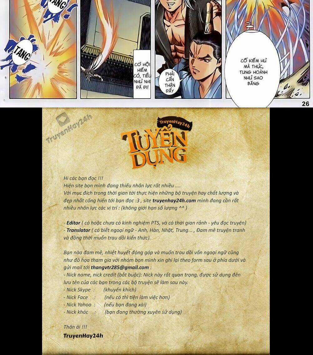 Song Hùng Kỳ Hiệp Chapter 219 trang 26