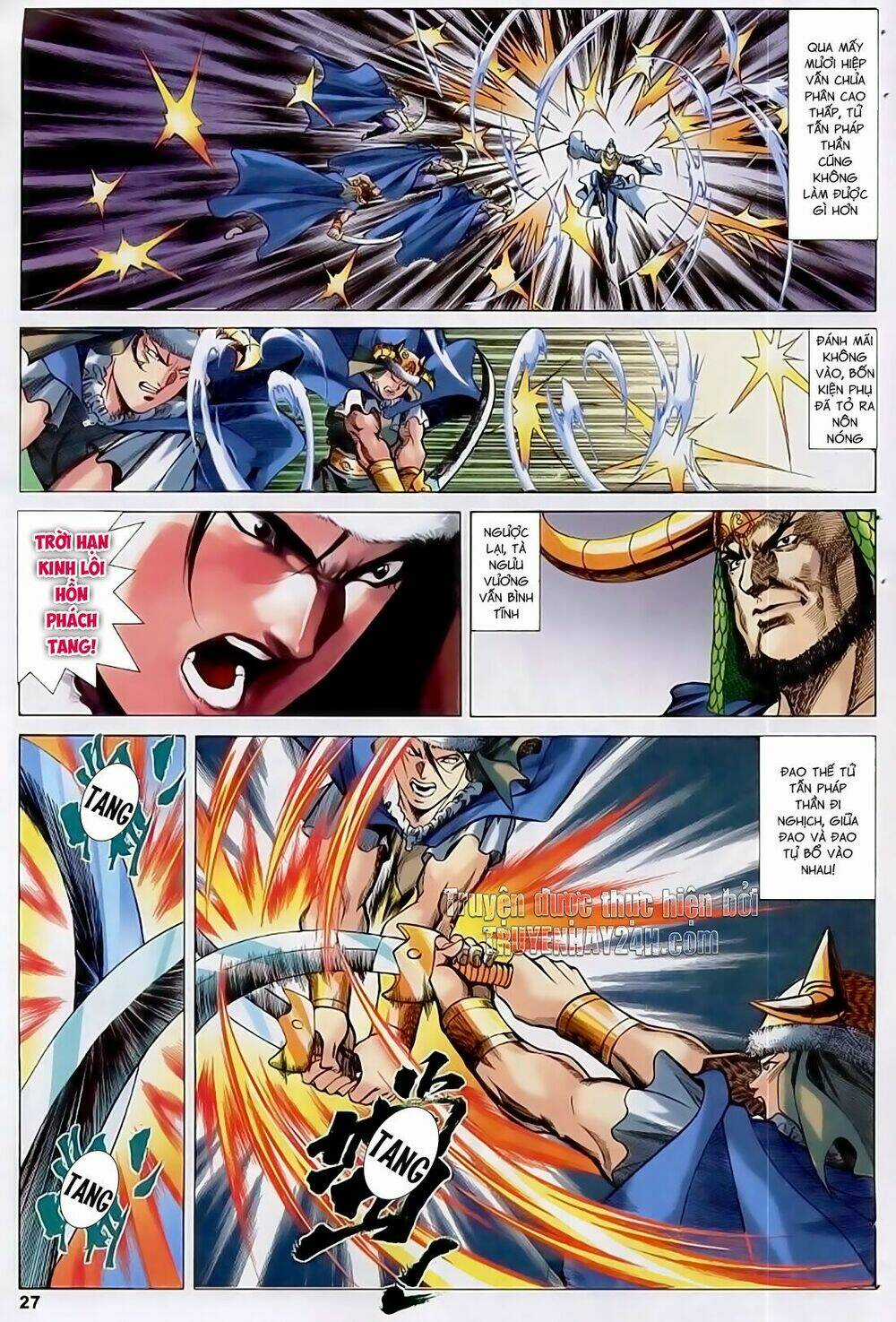 Song Hùng Kỳ Hiệp Chapter 219 trang 27