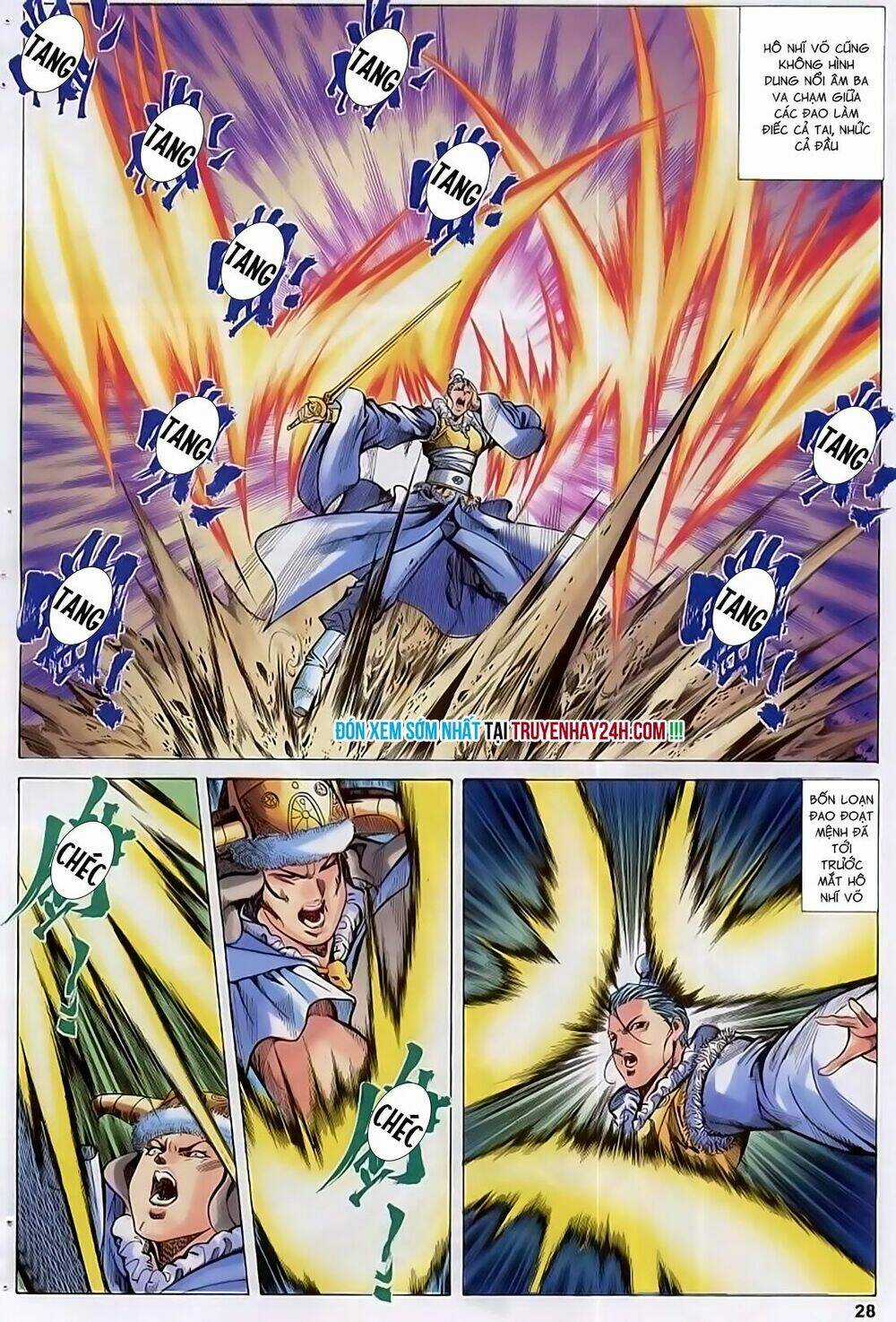 Song Hùng Kỳ Hiệp Chapter 219 trang 28