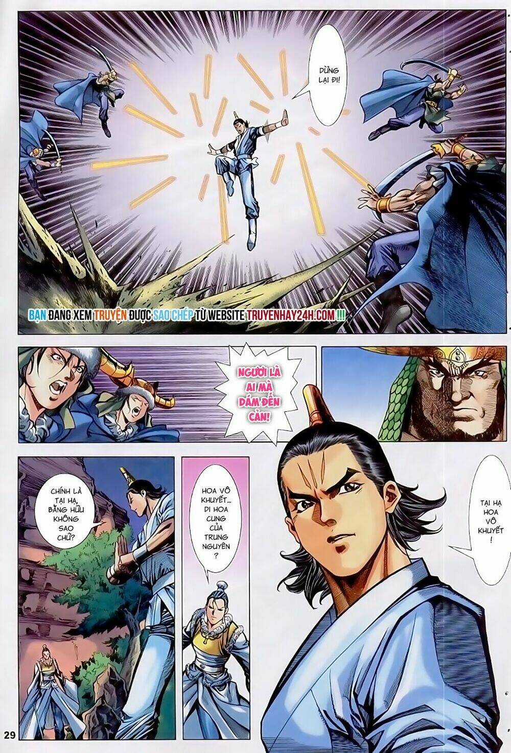 Song Hùng Kỳ Hiệp Chapter 219 trang 29