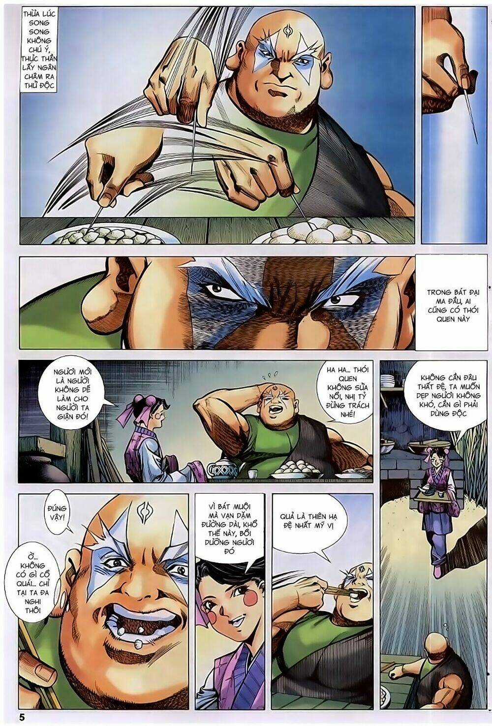 Song Hùng Kỳ Hiệp Chapter 219 trang 4