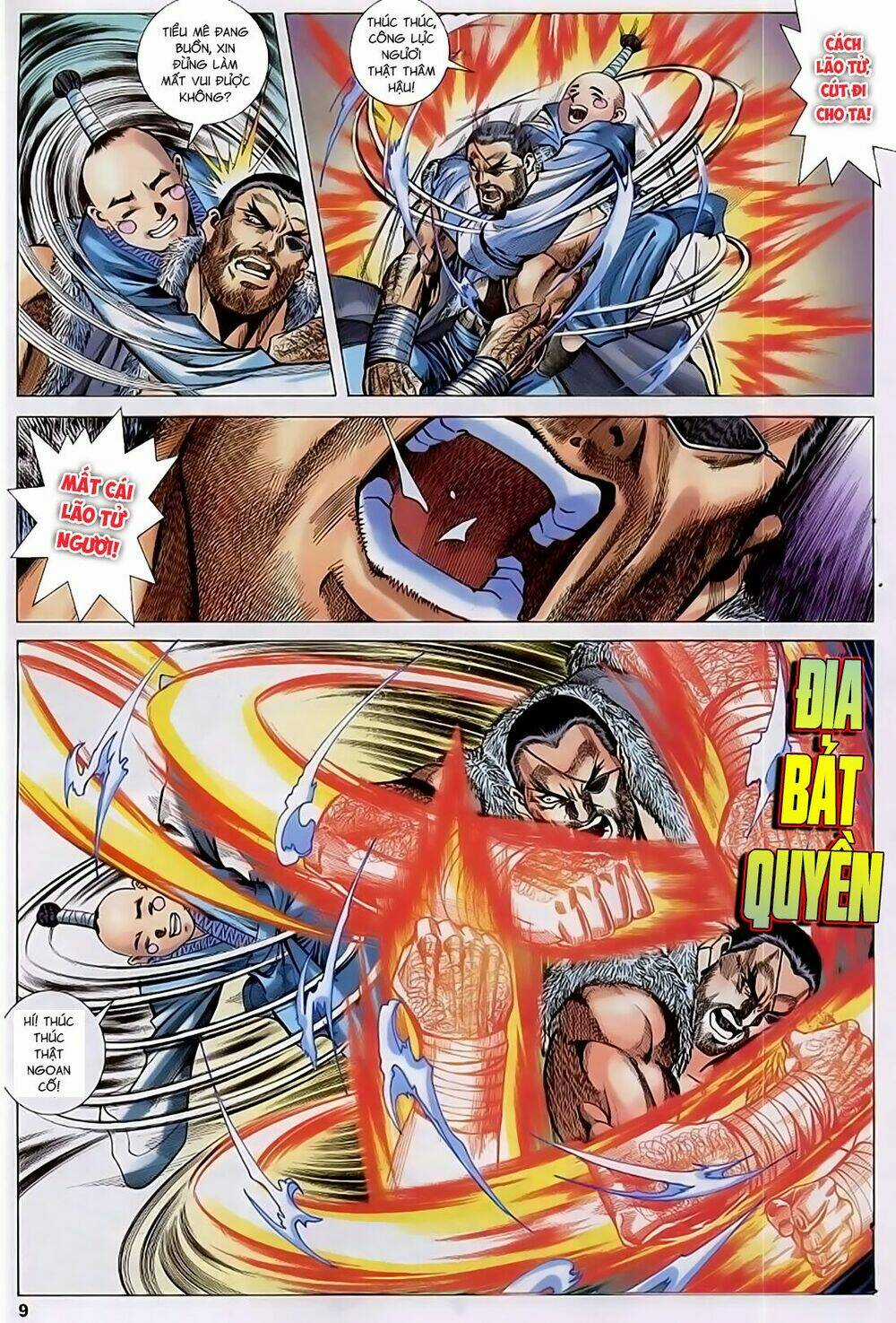 Song Hùng Kỳ Hiệp Chapter 219 trang 8