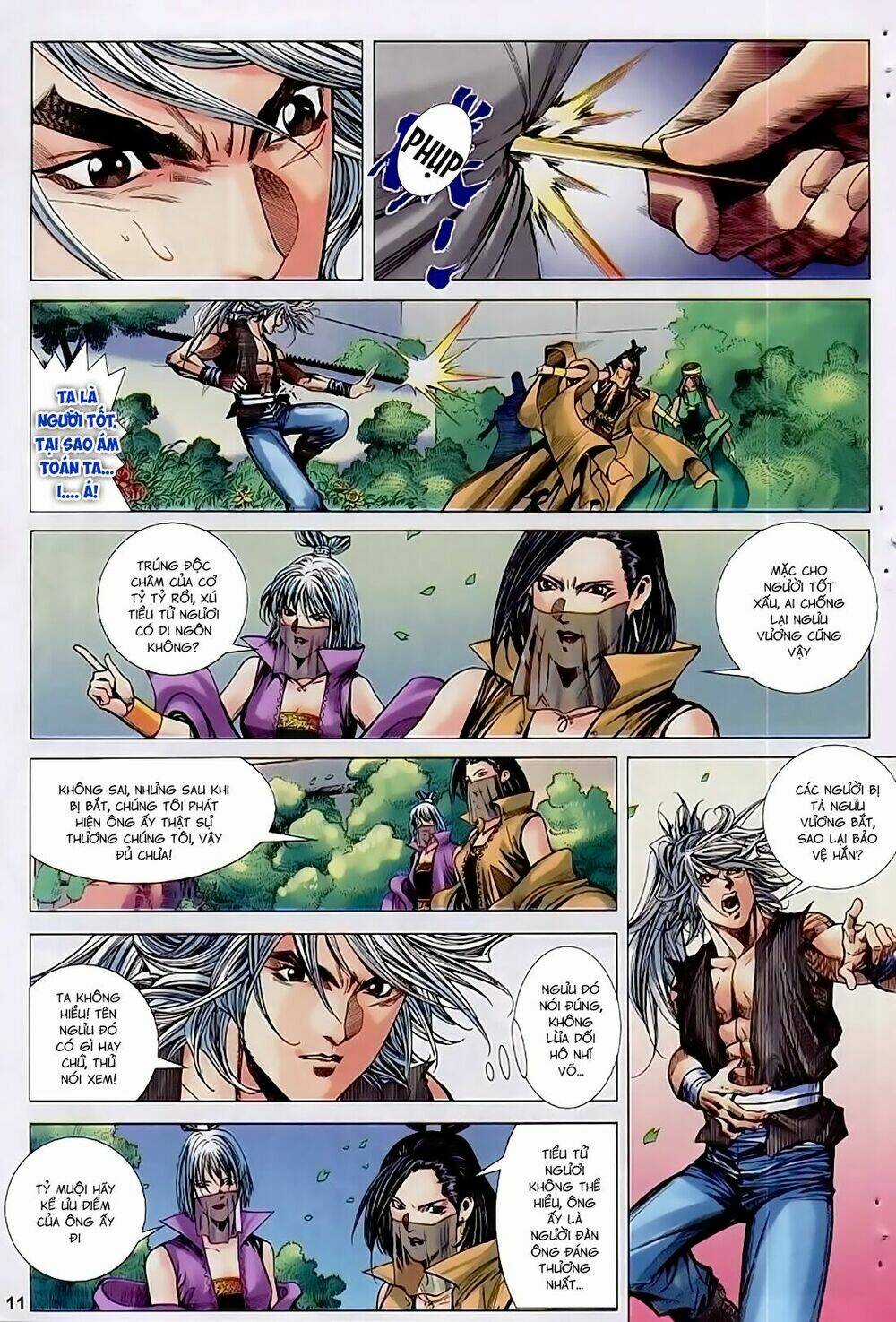 Song Hùng Kỳ Hiệp Chapter 220 trang 10