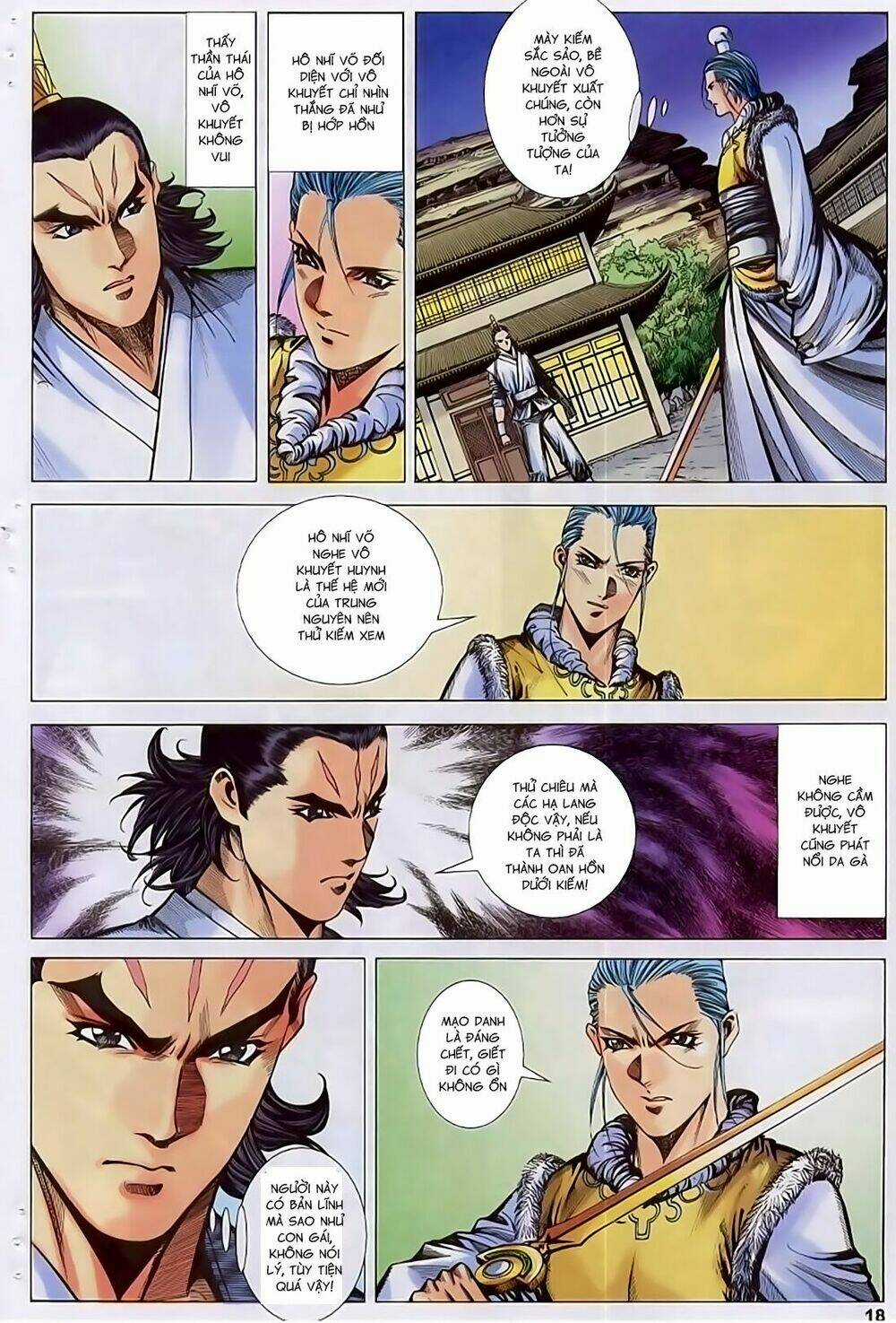 Song Hùng Kỳ Hiệp Chapter 220 trang 17