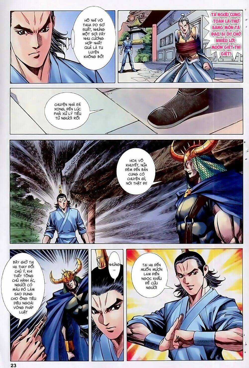 Song Hùng Kỳ Hiệp Chapter 220 trang 22