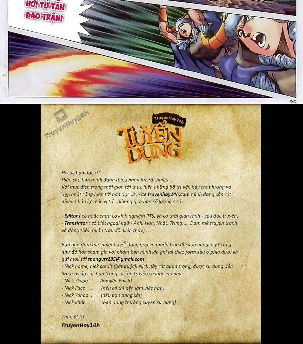 Song Hùng Kỳ Hiệp Chapter 220 trang 26