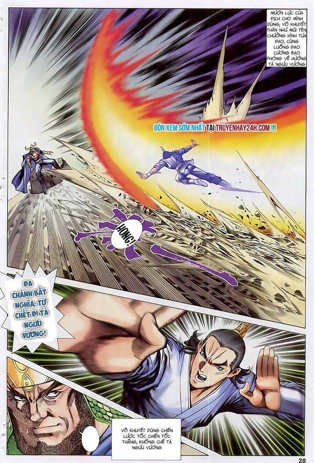 Song Hùng Kỳ Hiệp Chapter 220 trang 28