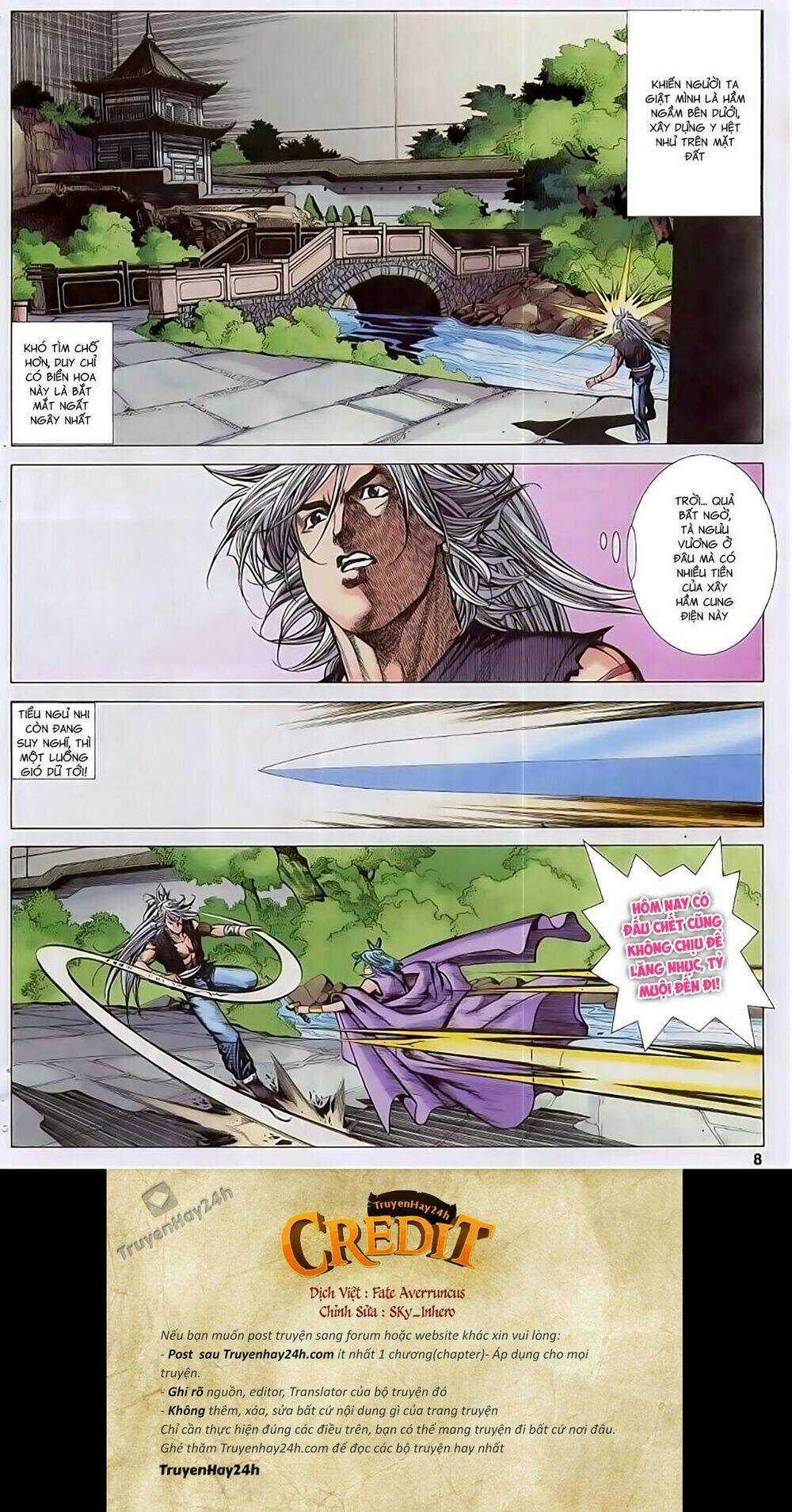 Song Hùng Kỳ Hiệp Chapter 220 trang 7