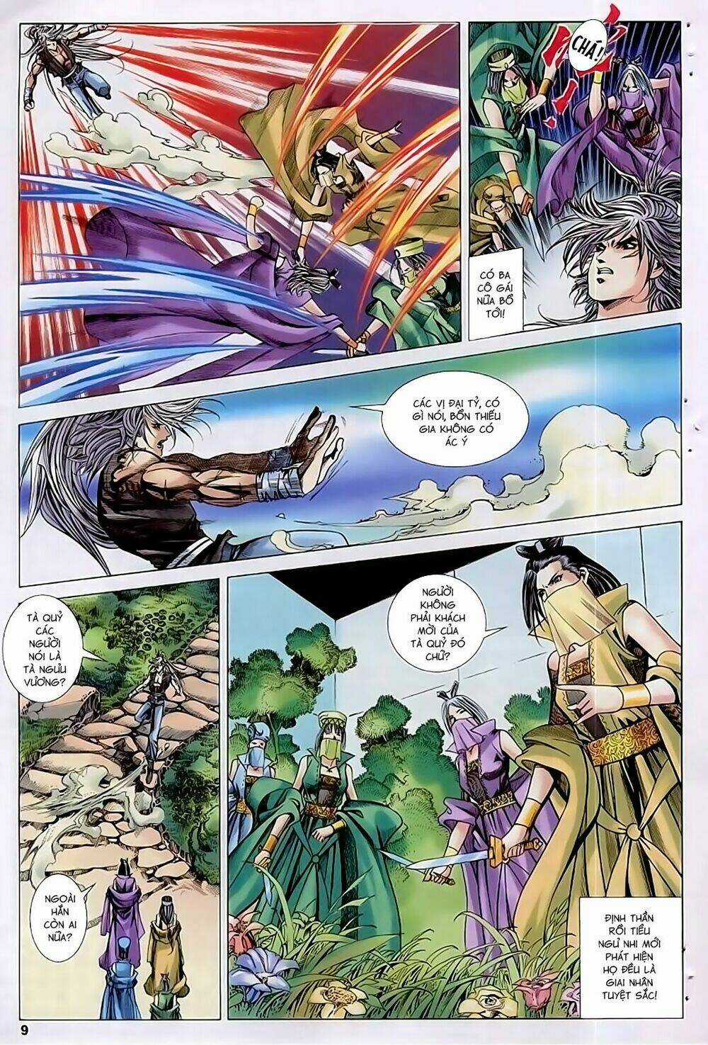 Song Hùng Kỳ Hiệp Chapter 220 trang 8