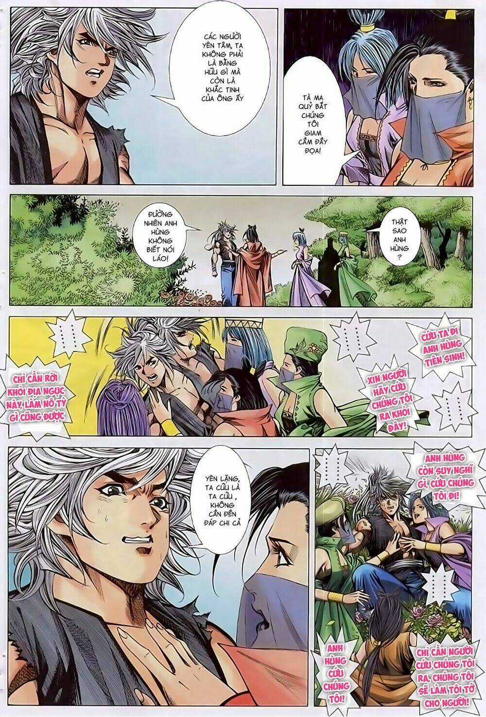 Song Hùng Kỳ Hiệp Chapter 220 trang 9