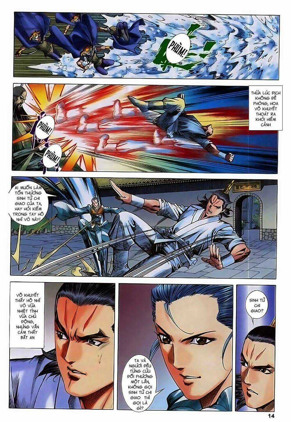 Song Hùng Kỳ Hiệp Chapter 221 trang 13