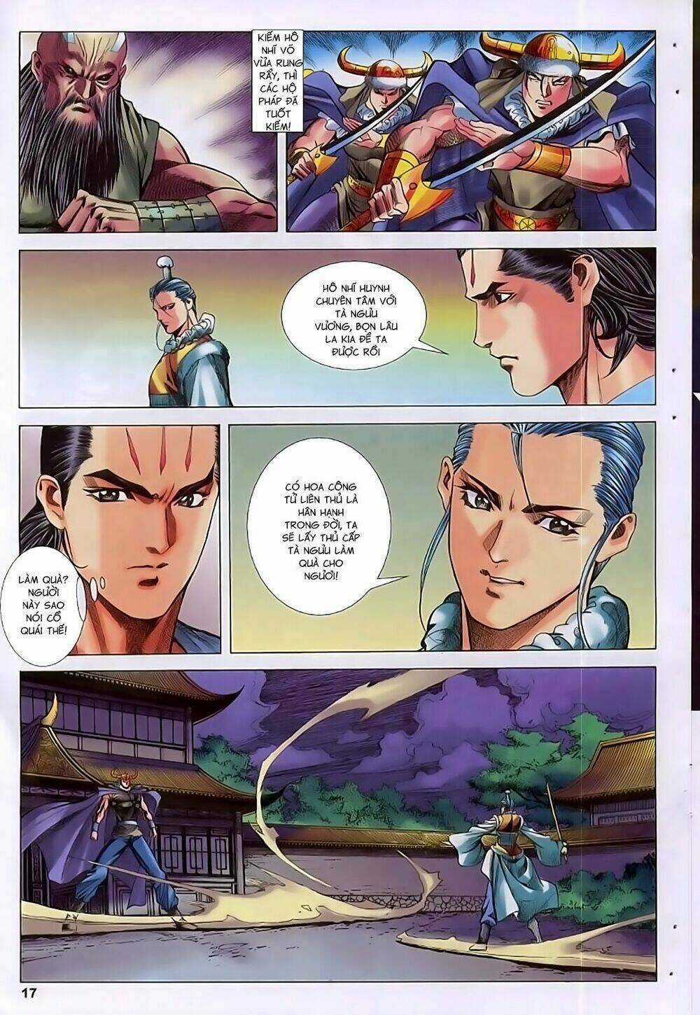 Song Hùng Kỳ Hiệp Chapter 221 trang 16