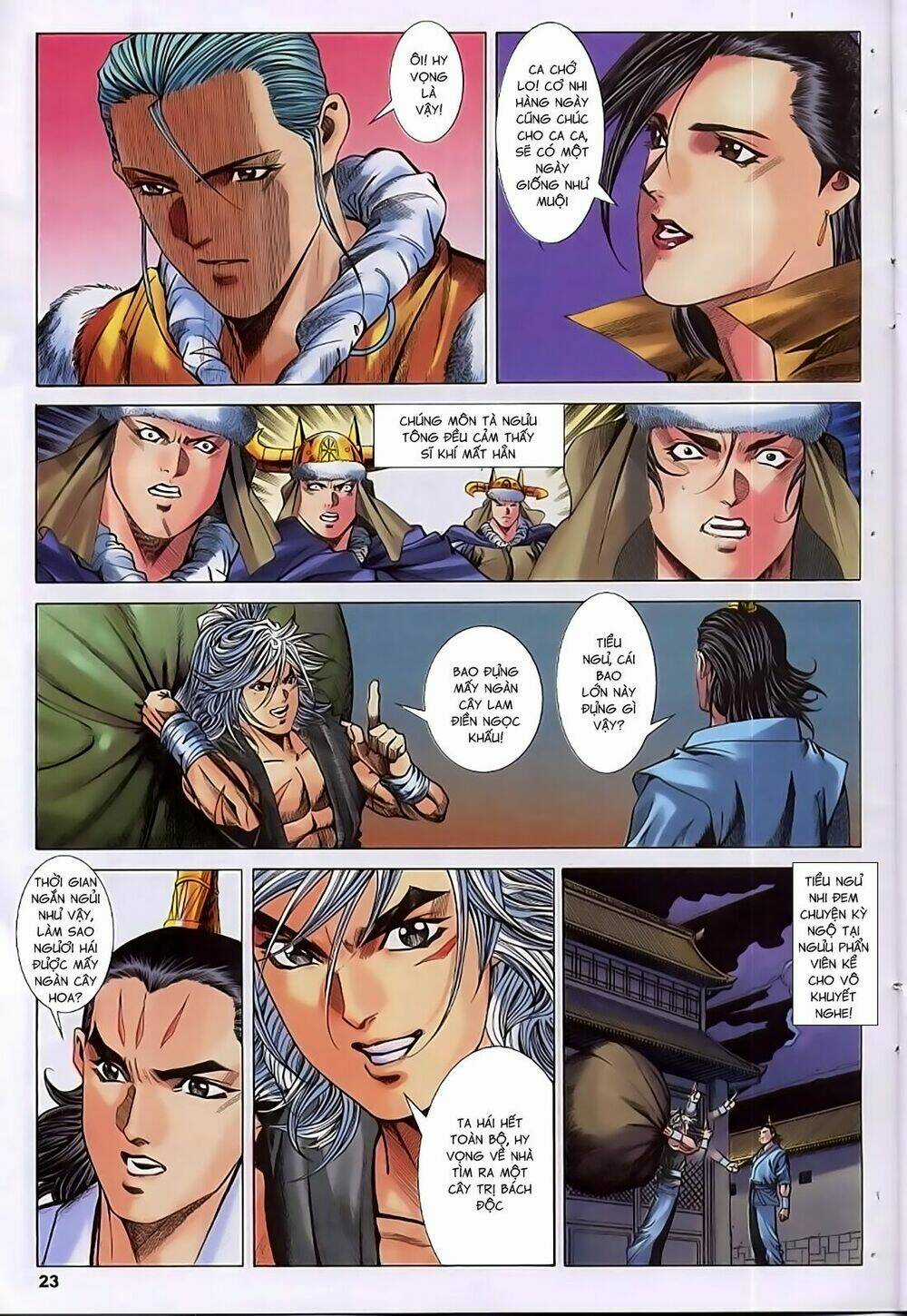 Song Hùng Kỳ Hiệp Chapter 221 trang 21