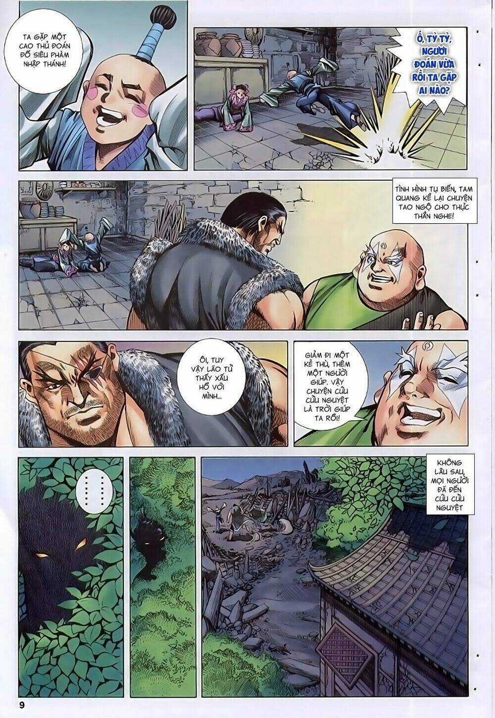 Song Hùng Kỳ Hiệp Chapter 221 trang 8